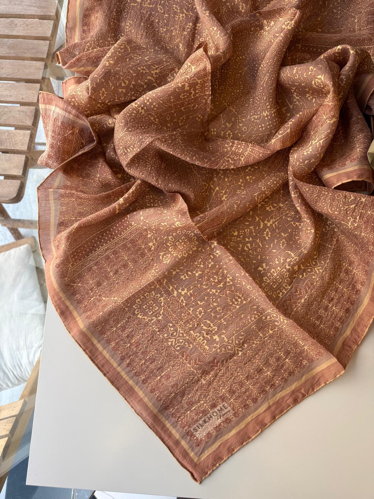 Silk Home Monare Tensel Eşarp Karamel