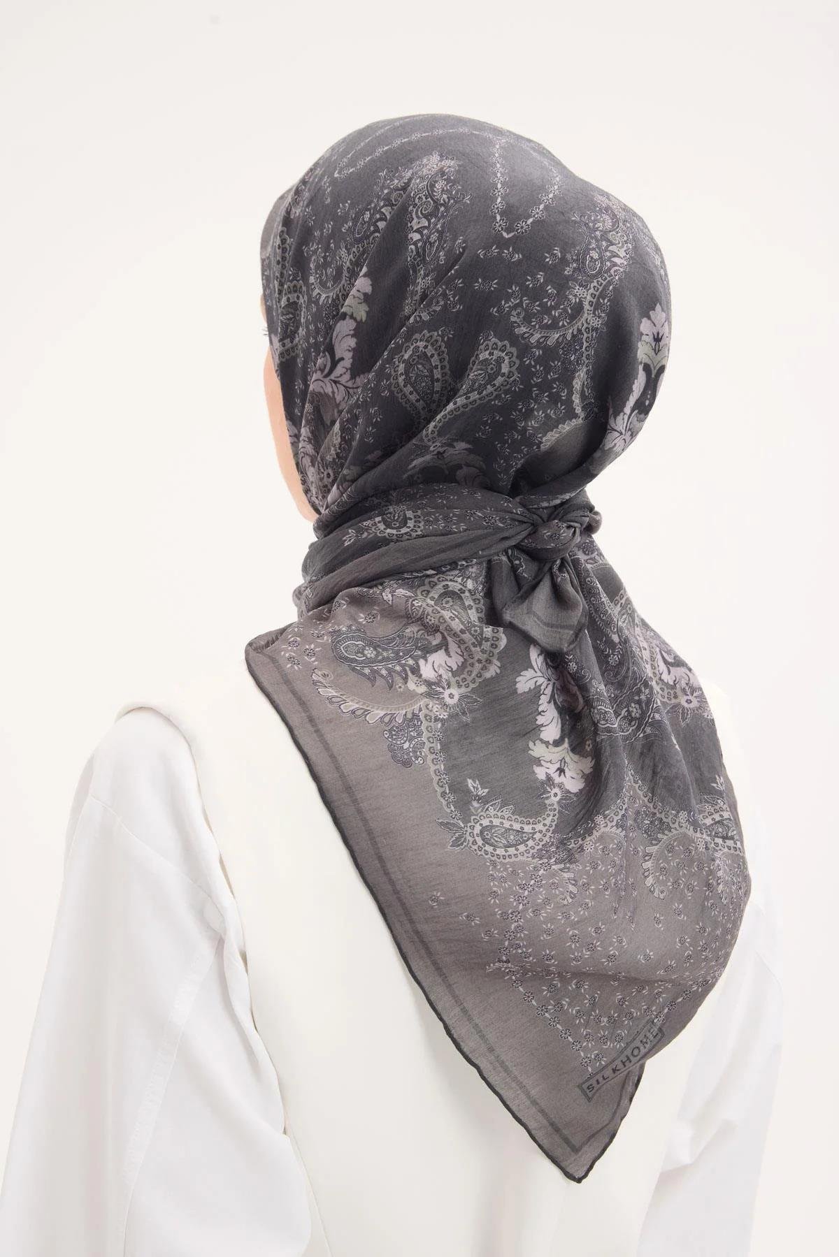 Silk Home Monare Tensel Eşarp Koyu Yeşil