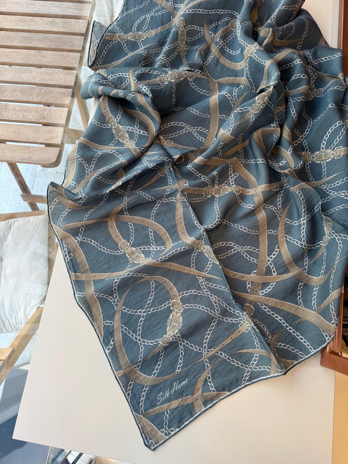 Silk Home Monare Tensel Eşarp Lacivert