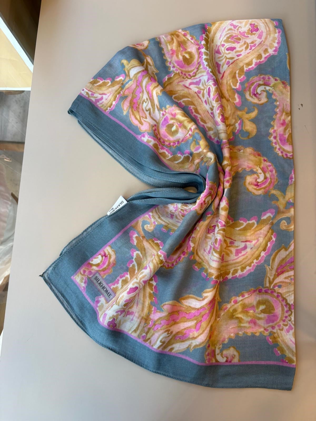 Silk Home Riva Şal Açık Mavi