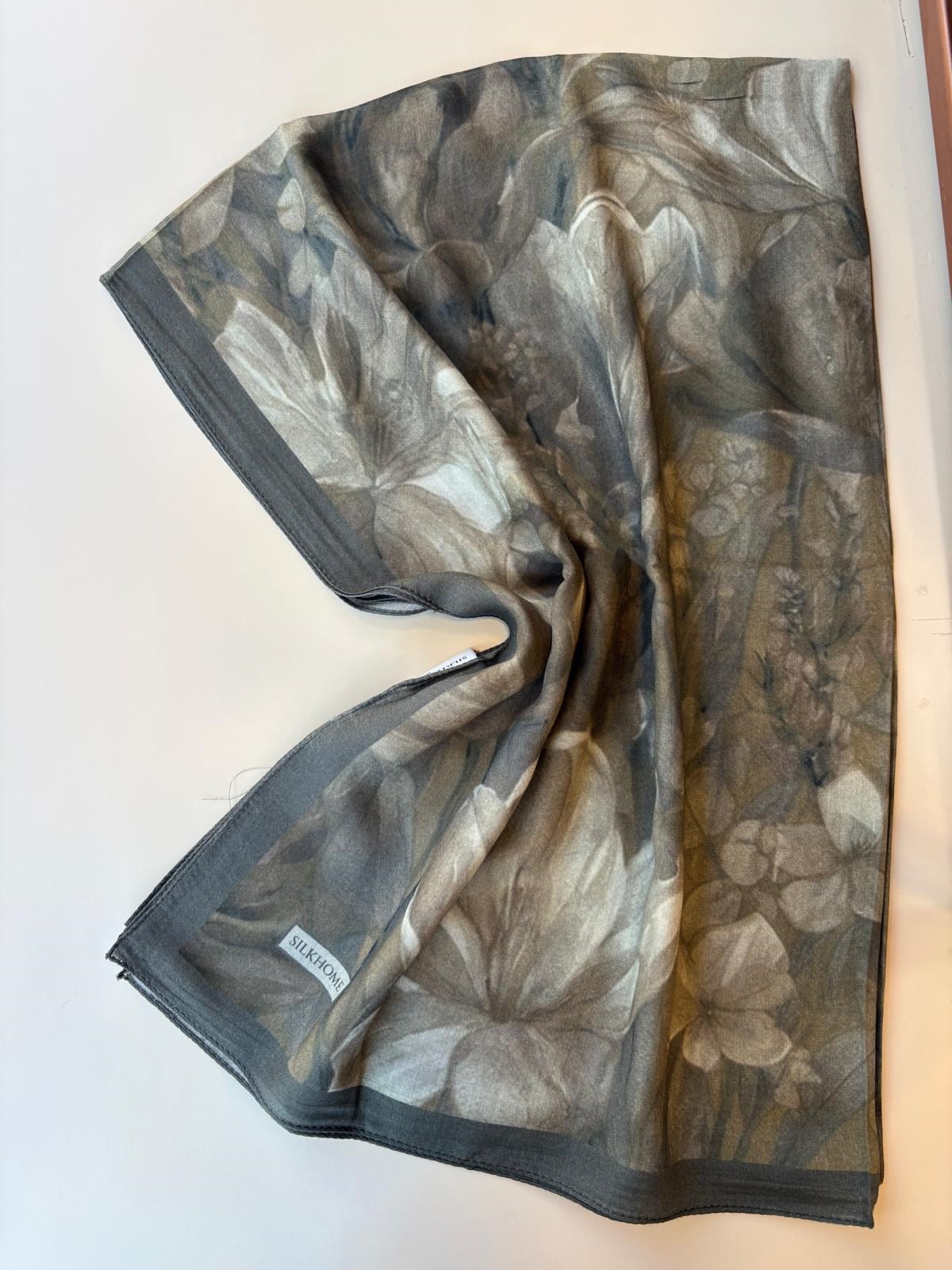 Silk Home Riva Şal Antrasit