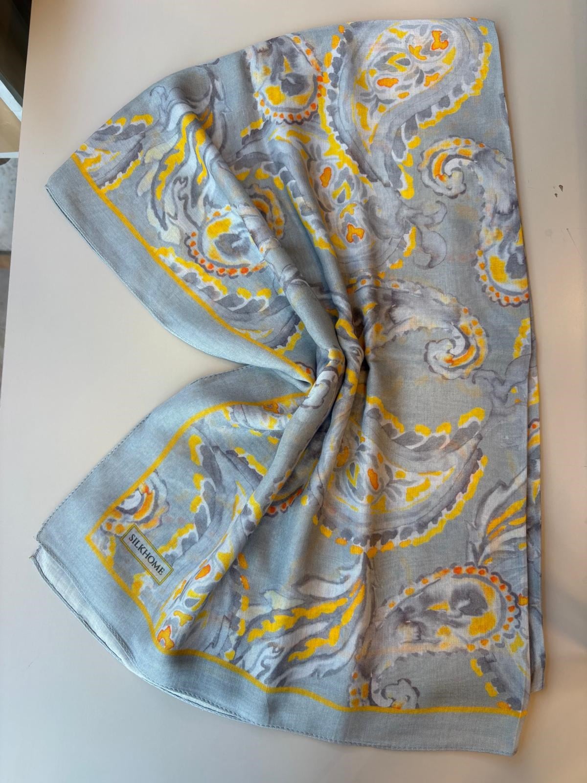 Silk Home Riva Şal Gri