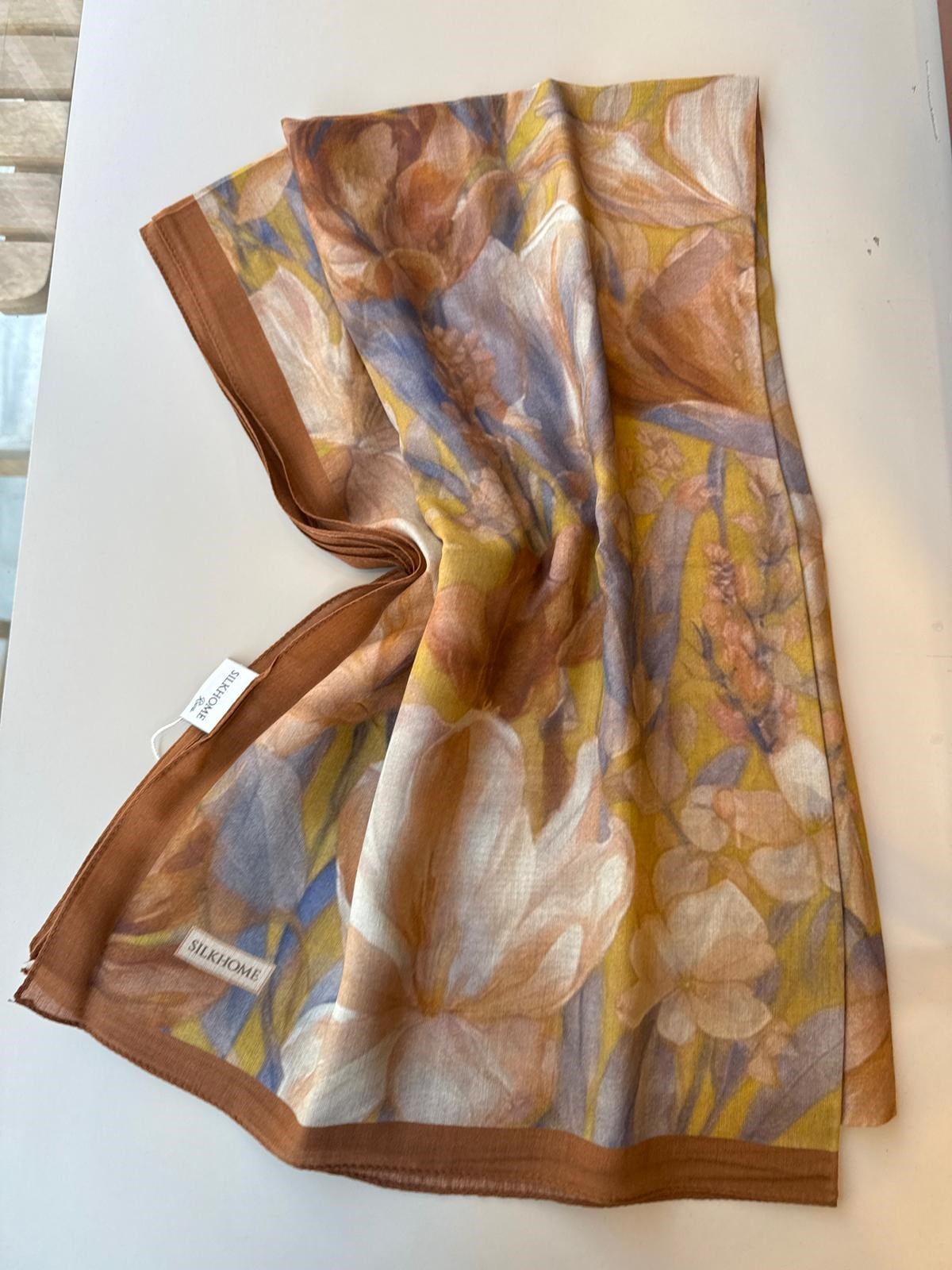 Silk Home Riva Şal Taba