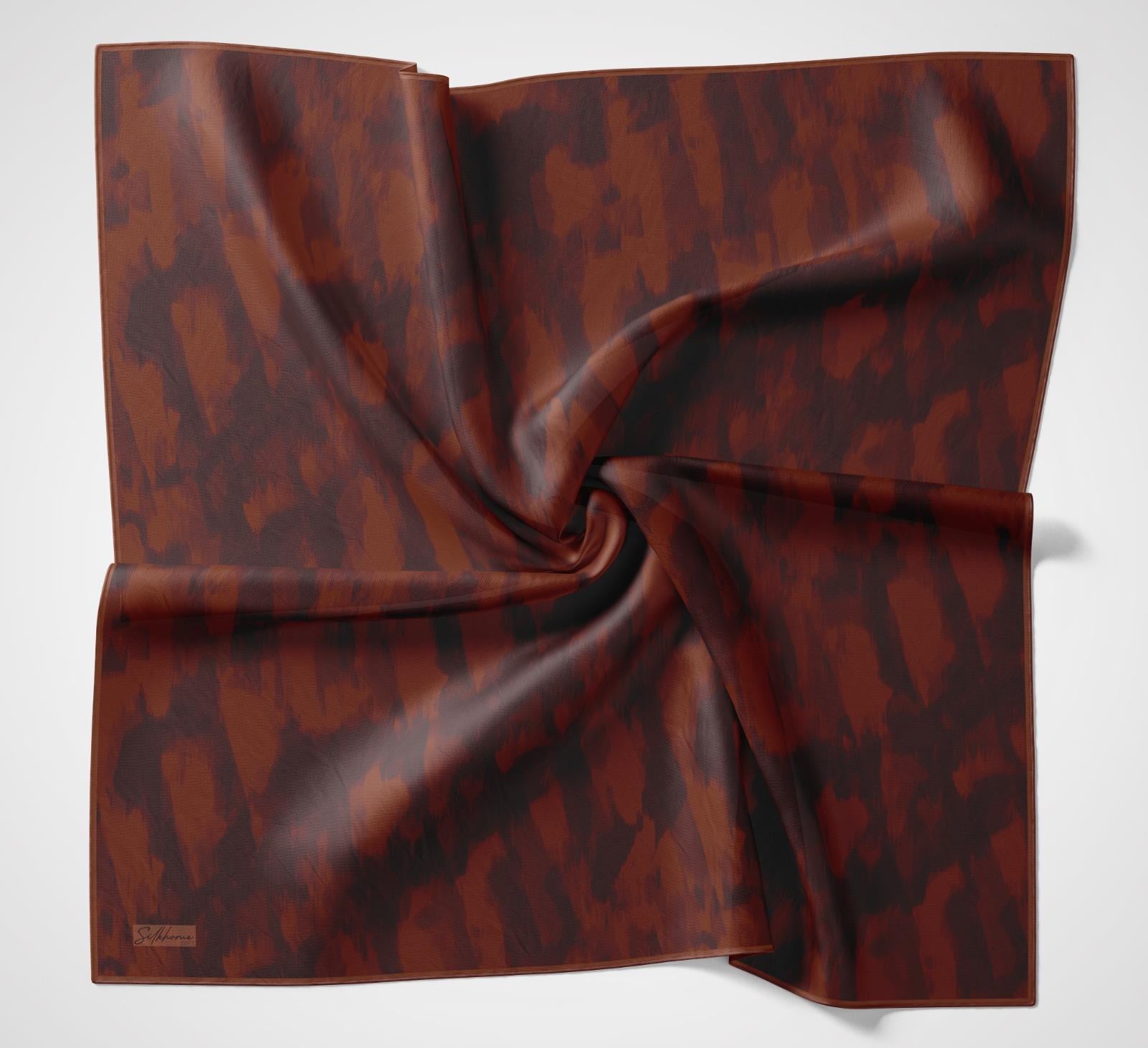 Silk Home Soft Eşarp Bordo
