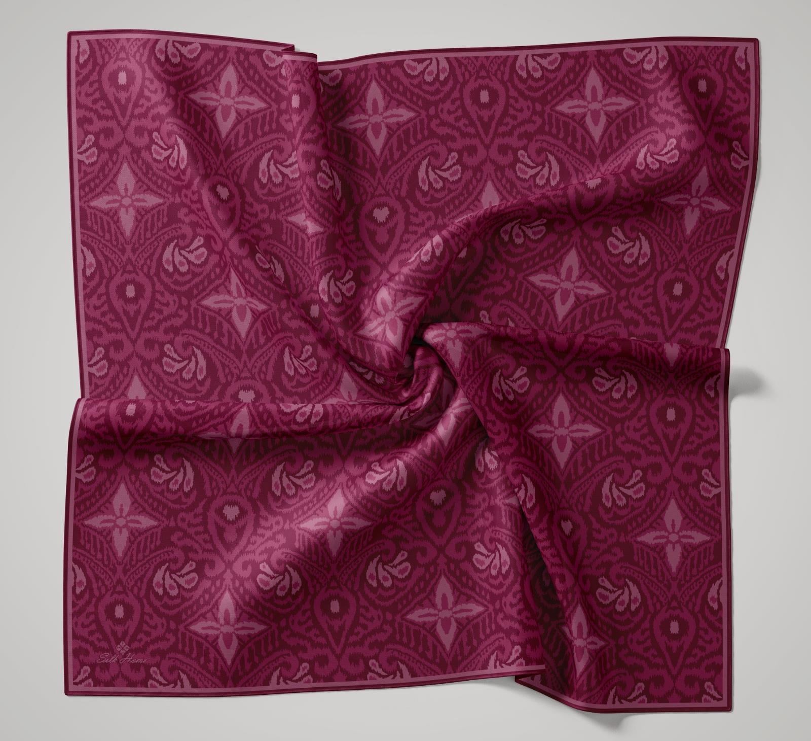 Silk Home Soft Eşarp Fuşya