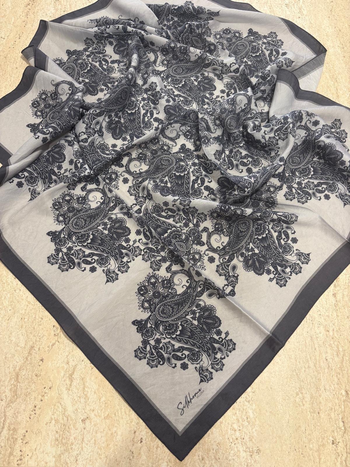 Silk Home Velora Eşarp Açık Gri
