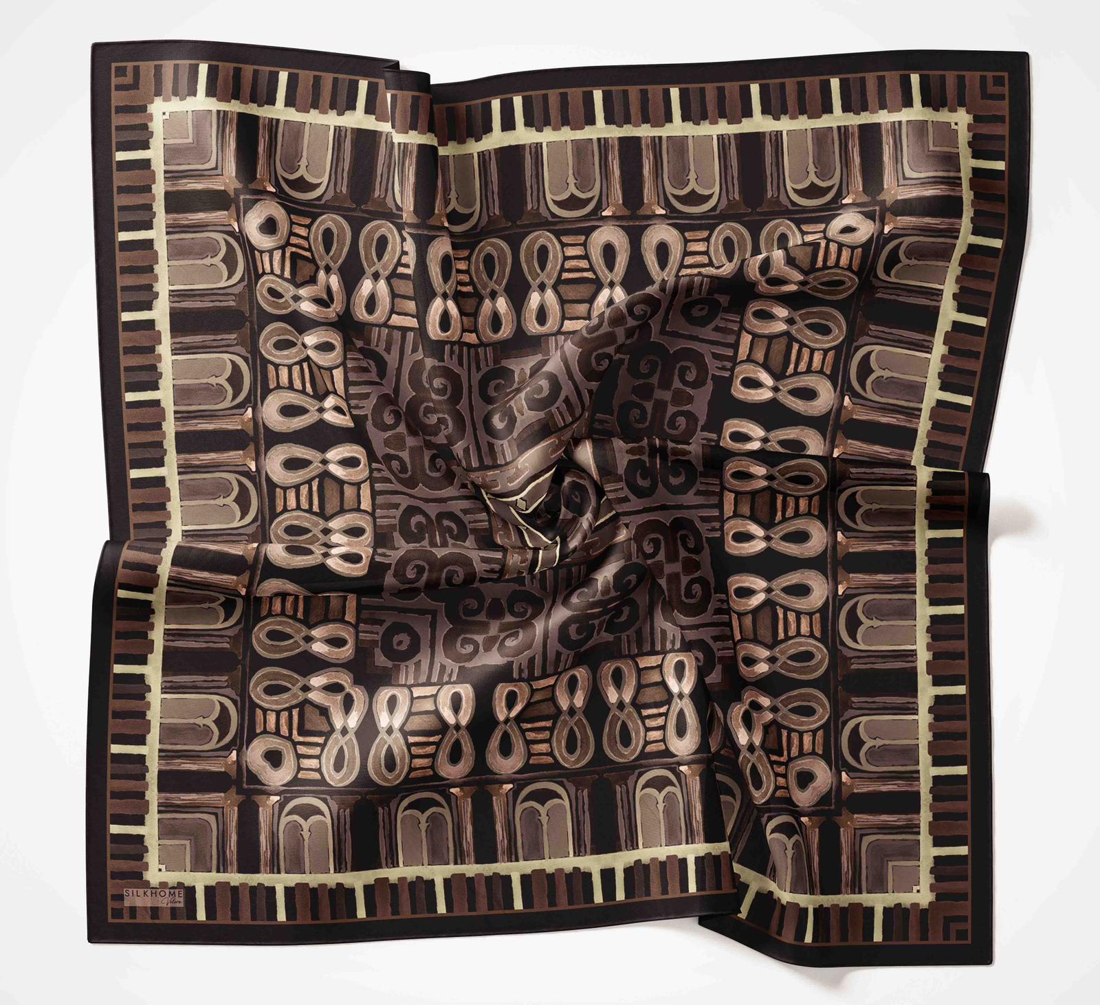 Silk Home Velora Eşarp Antrasit-Gri