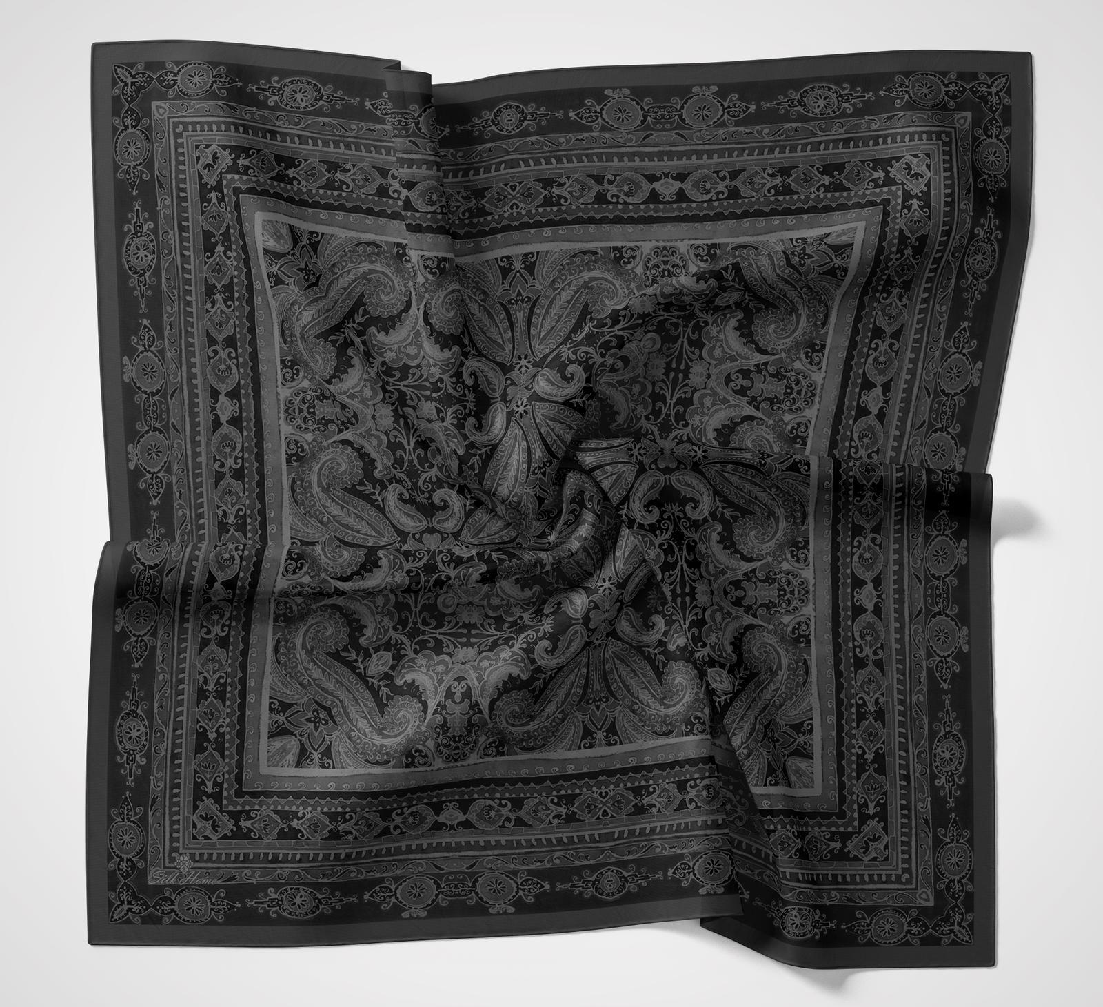Silk Home Velora Eşarp Füme-Gri