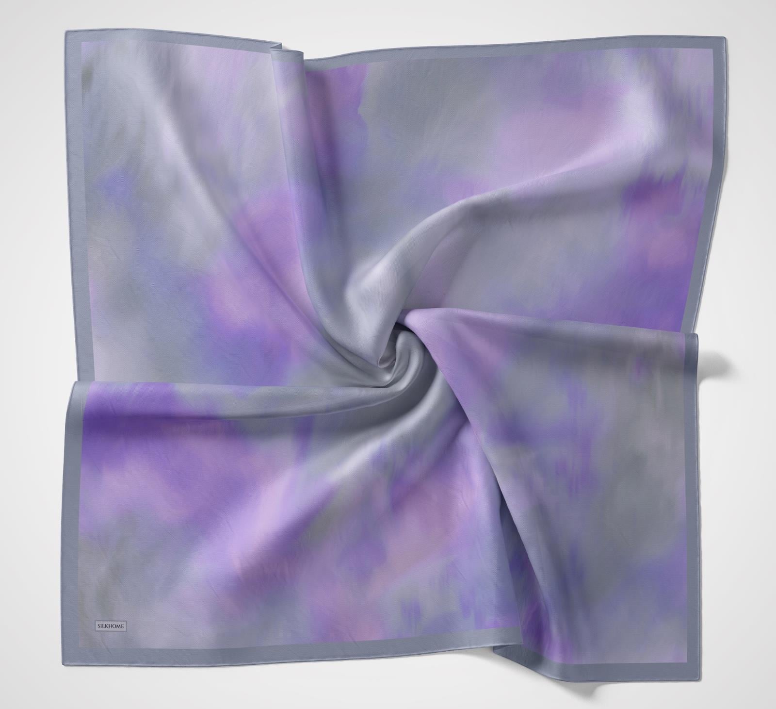 Silk Home Velora Eşarp Gri-Mor