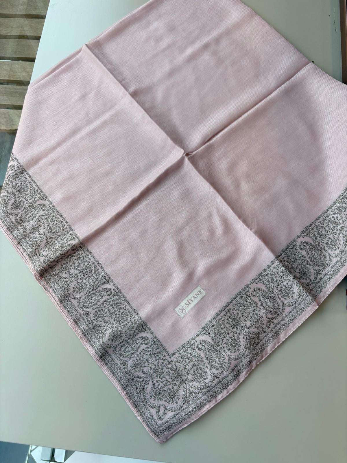 Siyane Pamuk Eşarp Açık Pembe