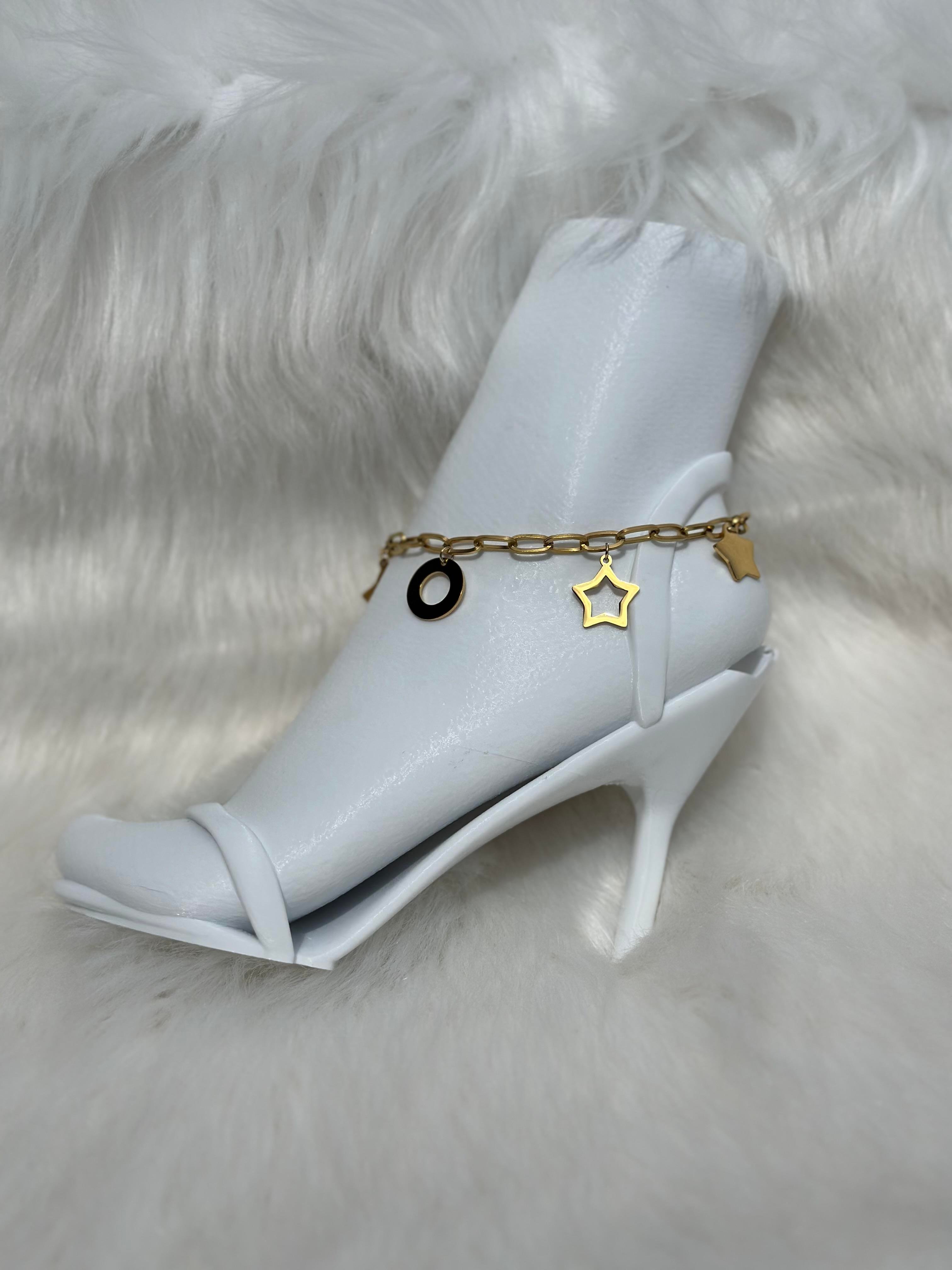 Çoklu Charm Model 316L Çelik Halhal