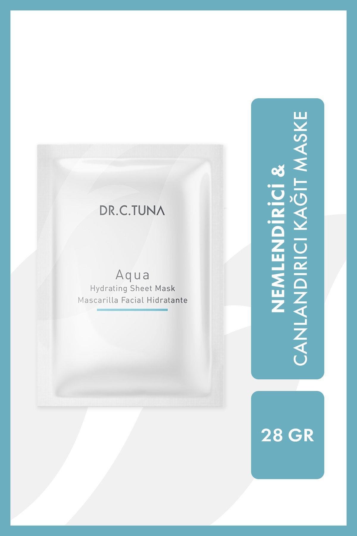 Dr. C. Tuna Aqua Nemlendirici&Canlandırıcı Kağıt Maske 28 gr