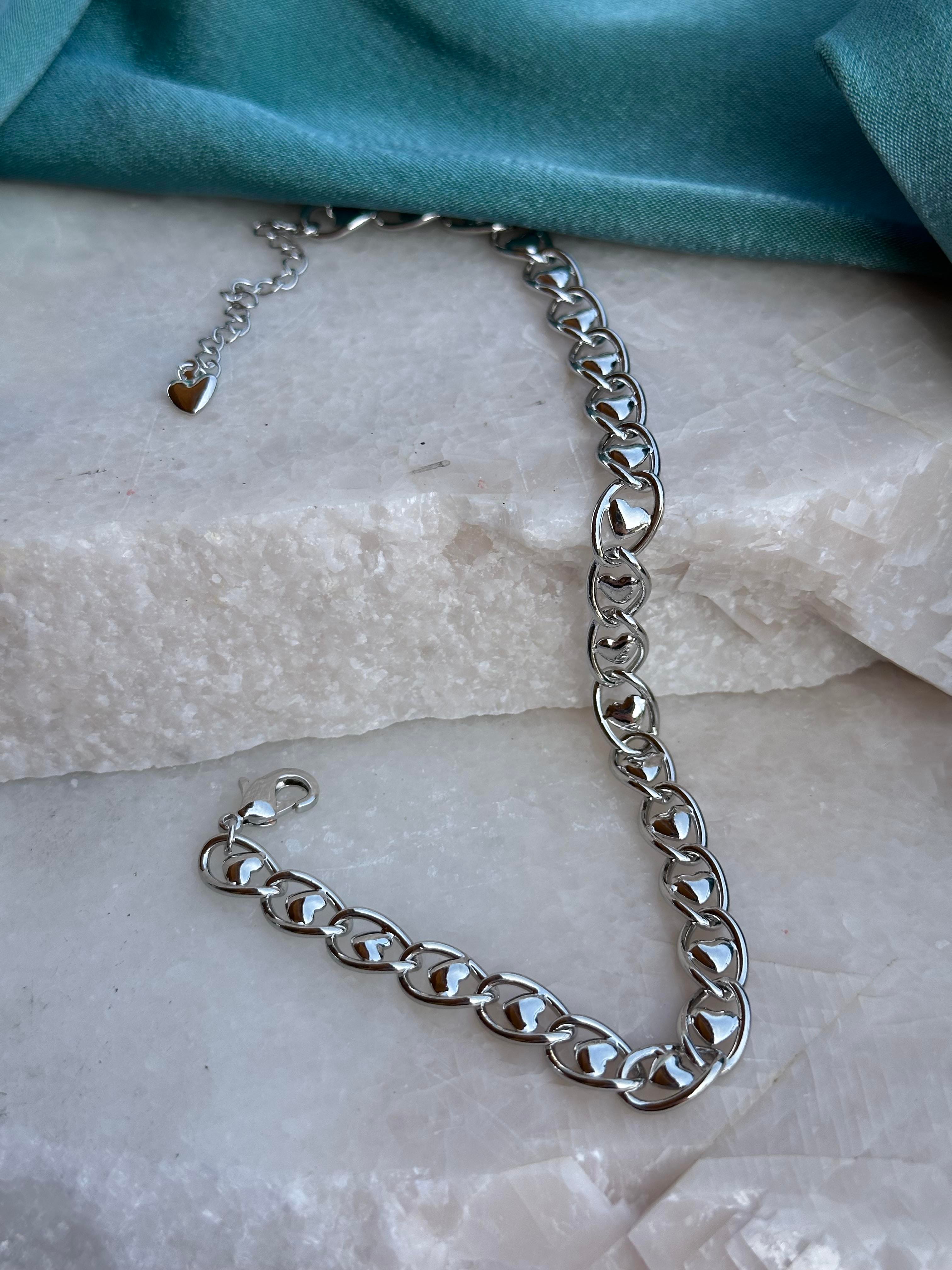 Silver Kalp Figür 316L Çelik Halhal