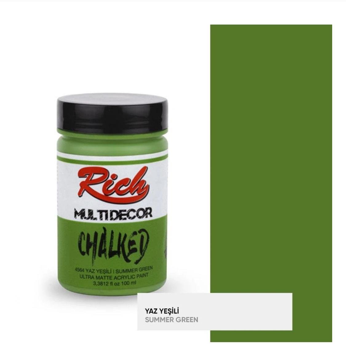 RİCH CHALKED YAZ YEŞİLİ