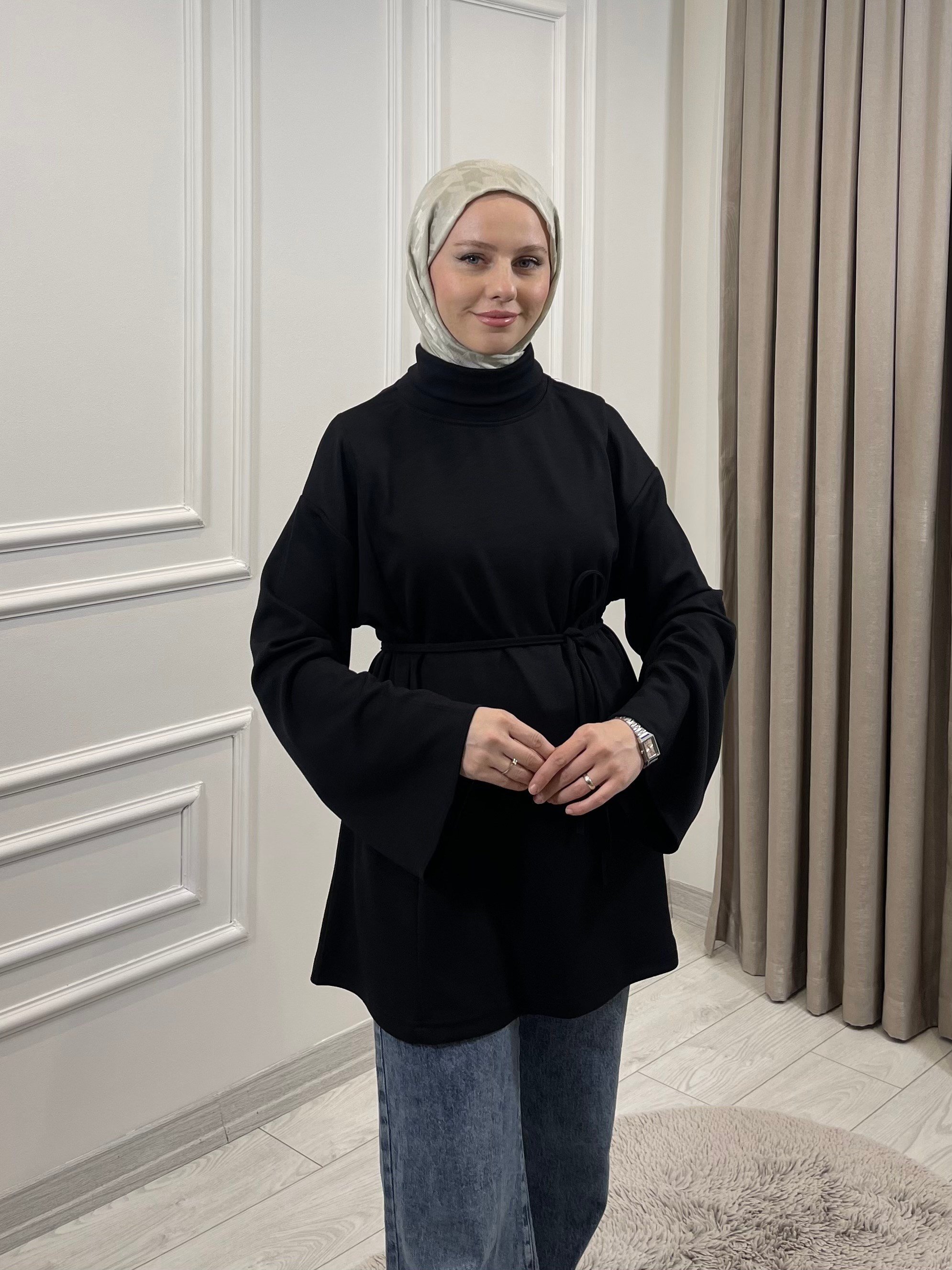 BALIKÇI TUNİK SİYAH