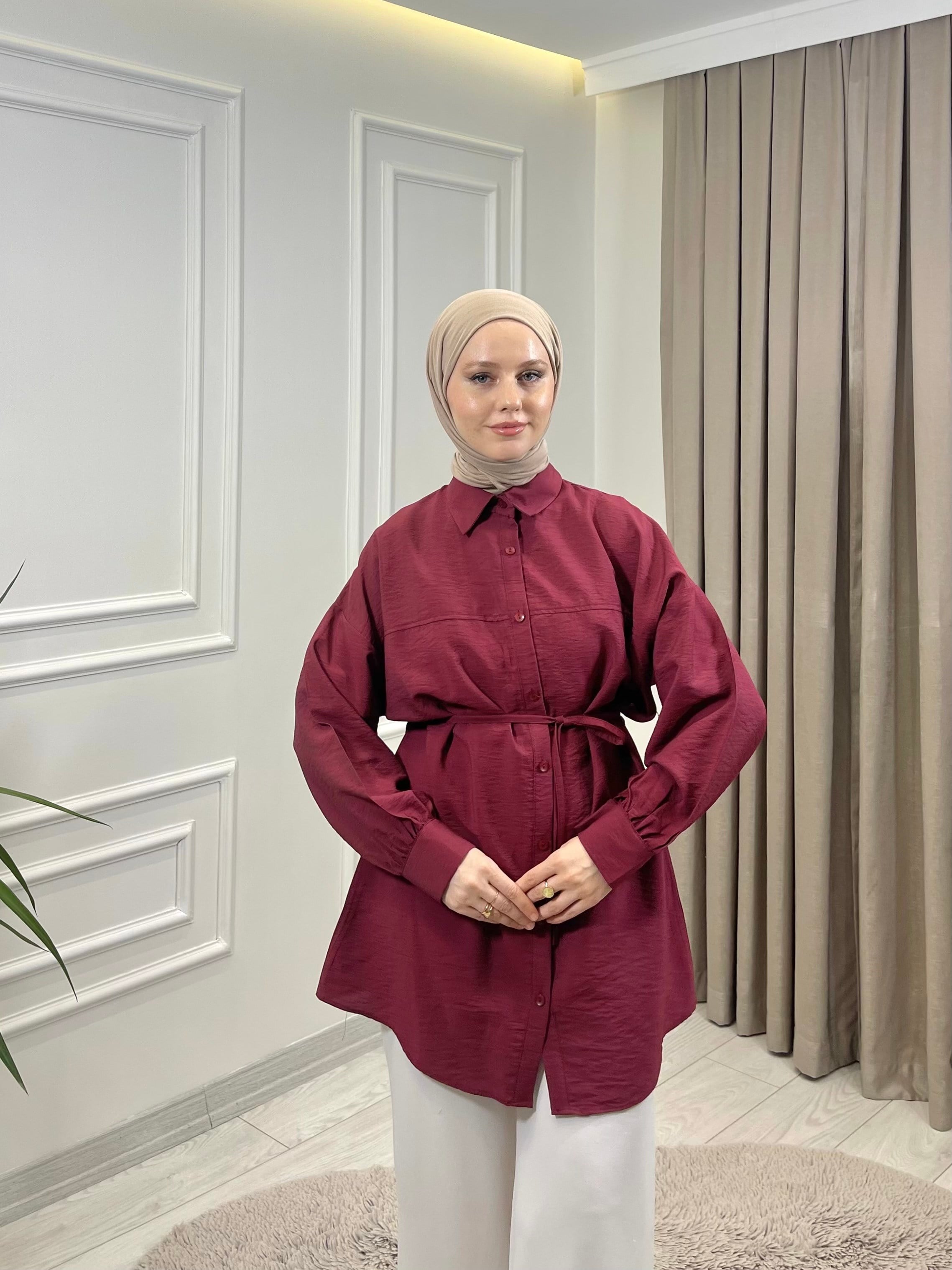 BASİC GÖMLEK BORDO