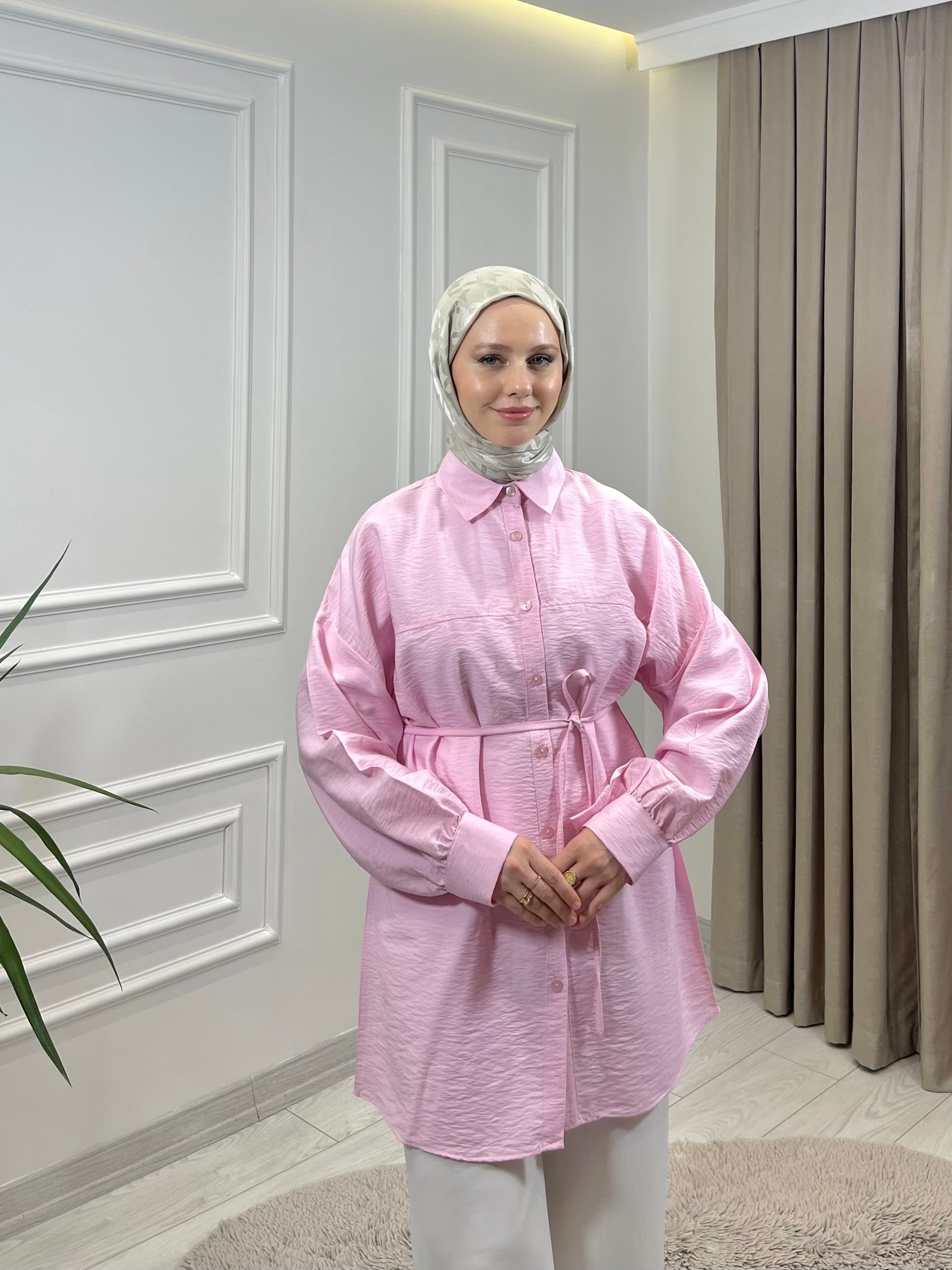BASİC GÖMLEK PEMBE