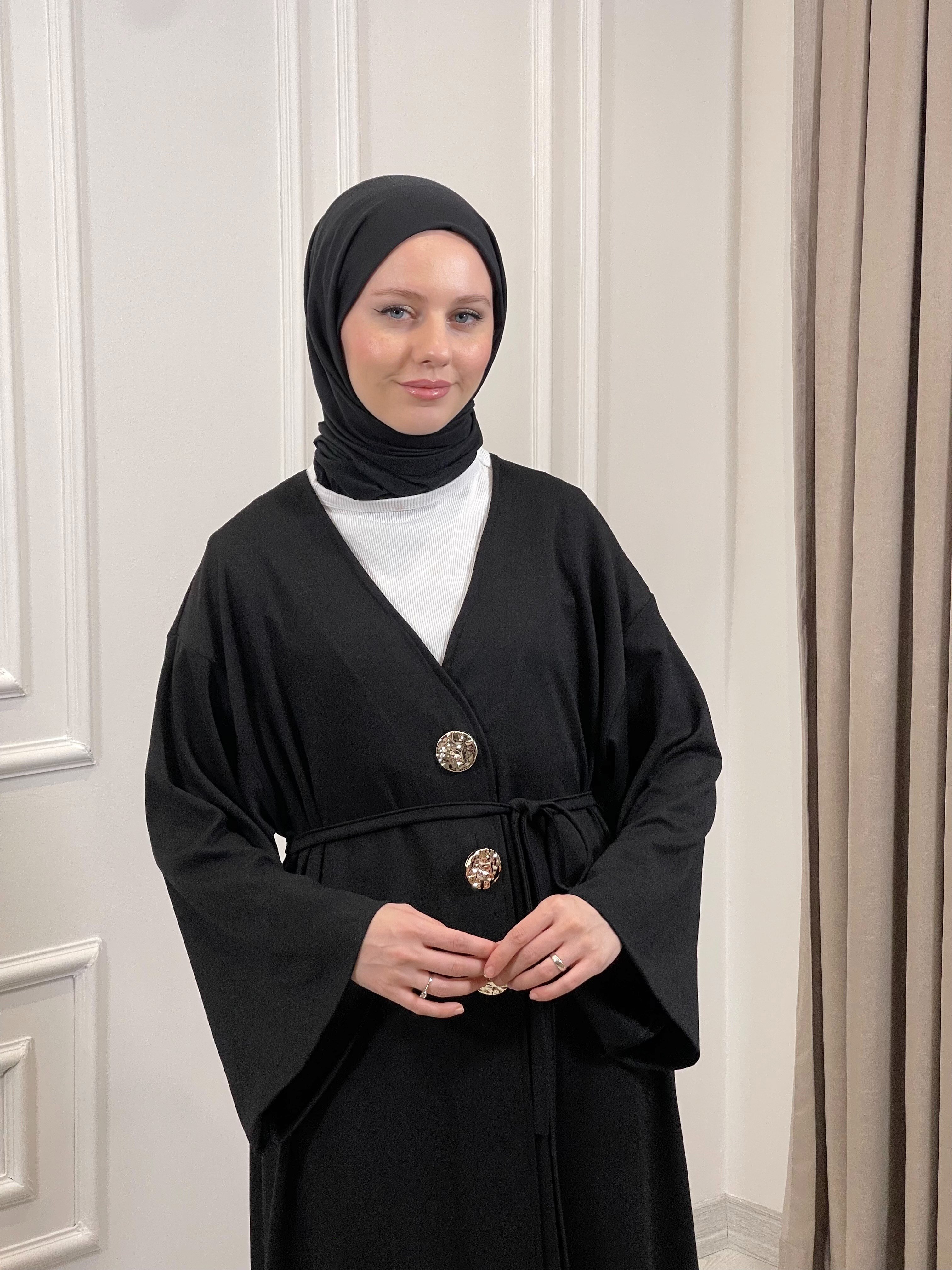 DÜĞMELİ KAP SİYAH