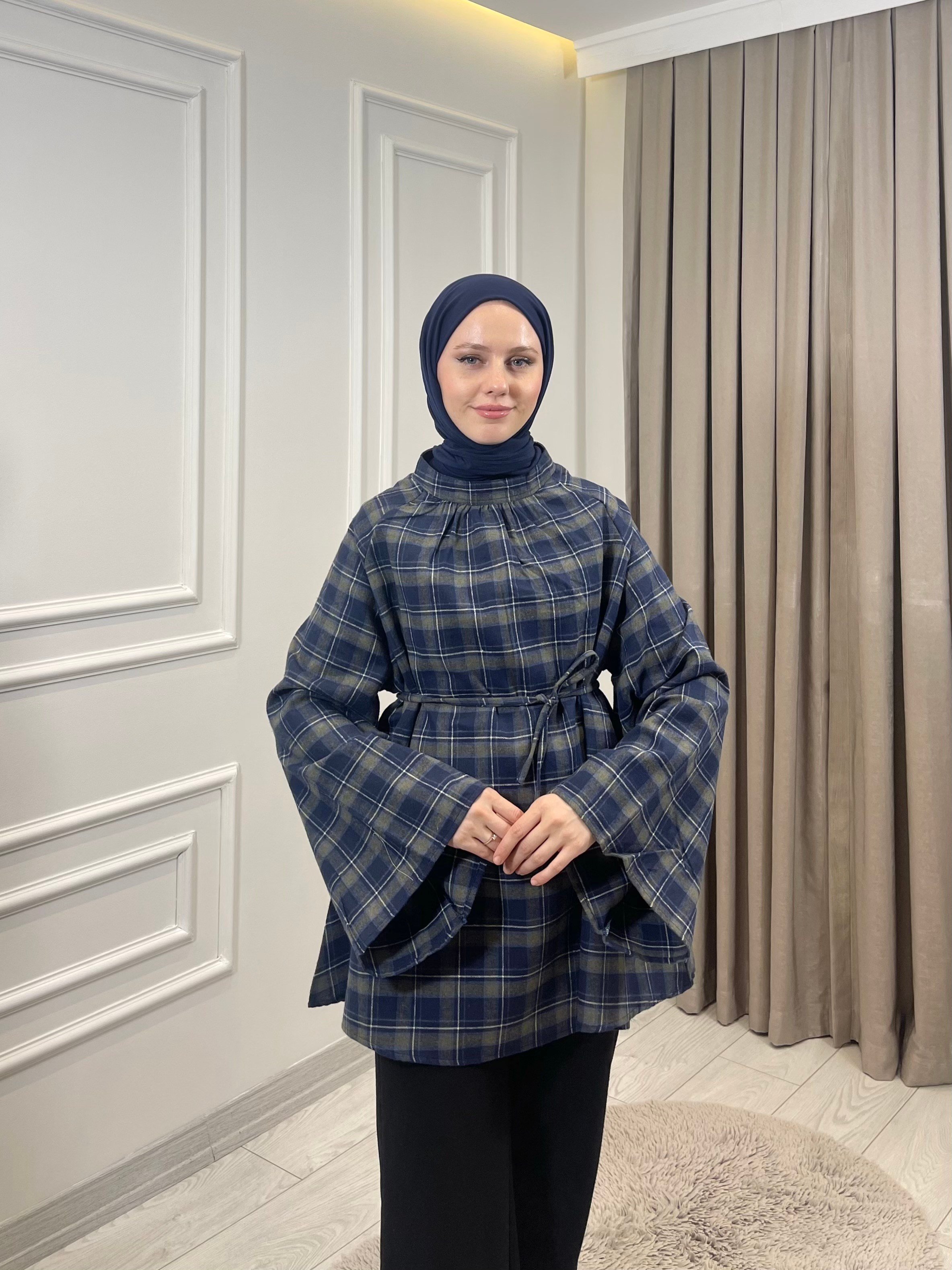 EKOSE TUNİK LACİVERT