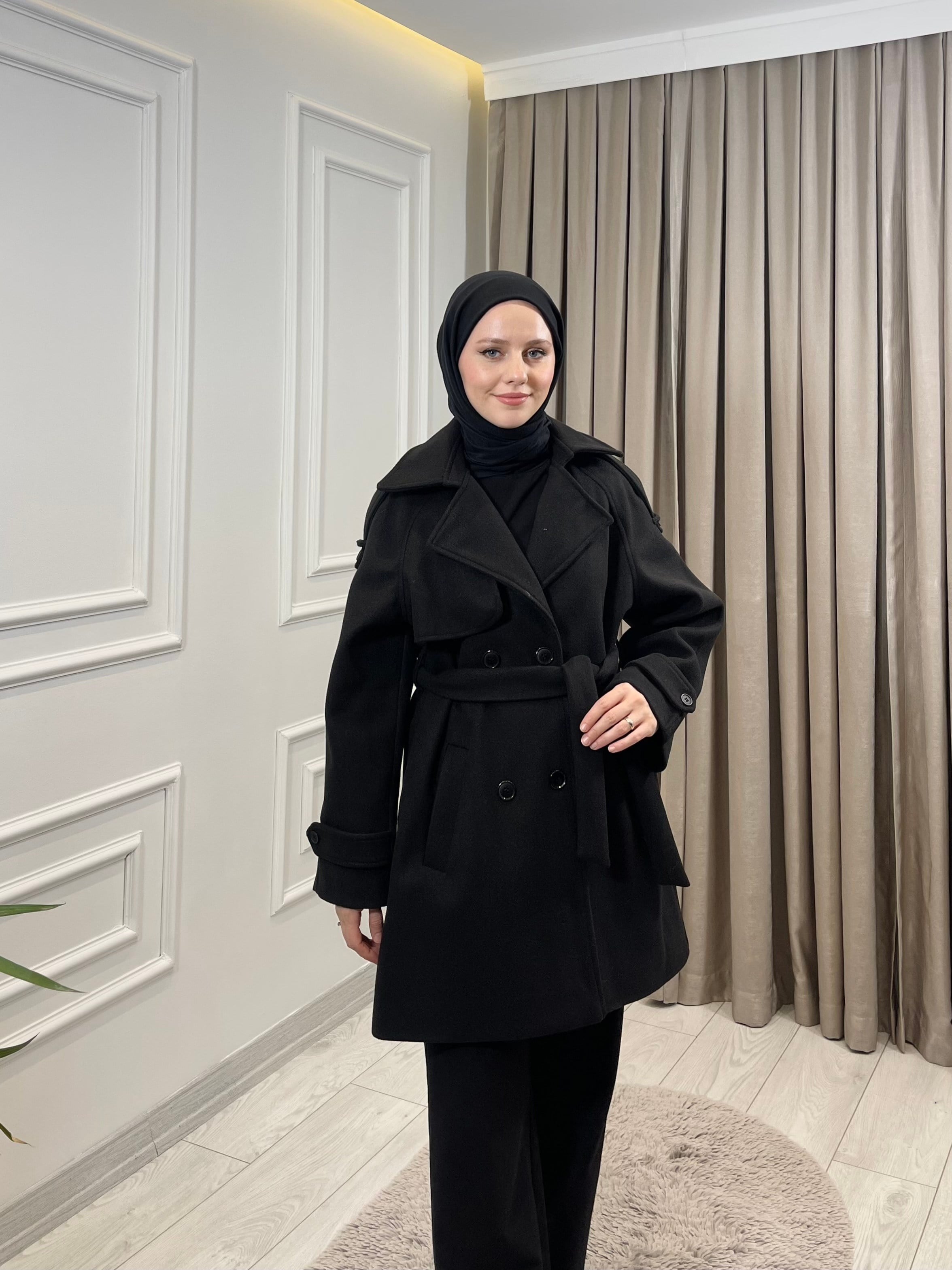 KISA KAŞE KABAN SİYAH