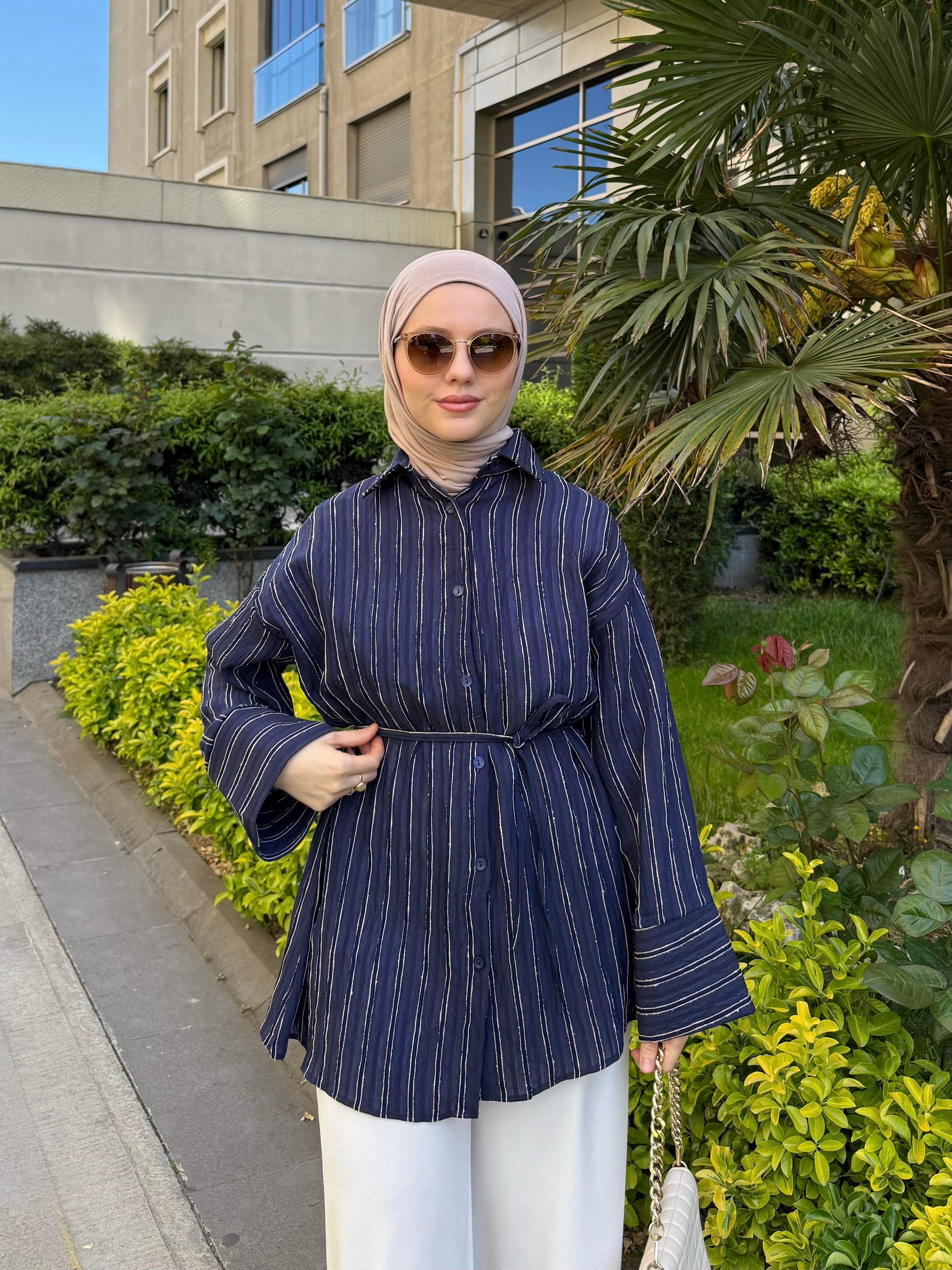 NOİR GÖMLEK LACİVERT