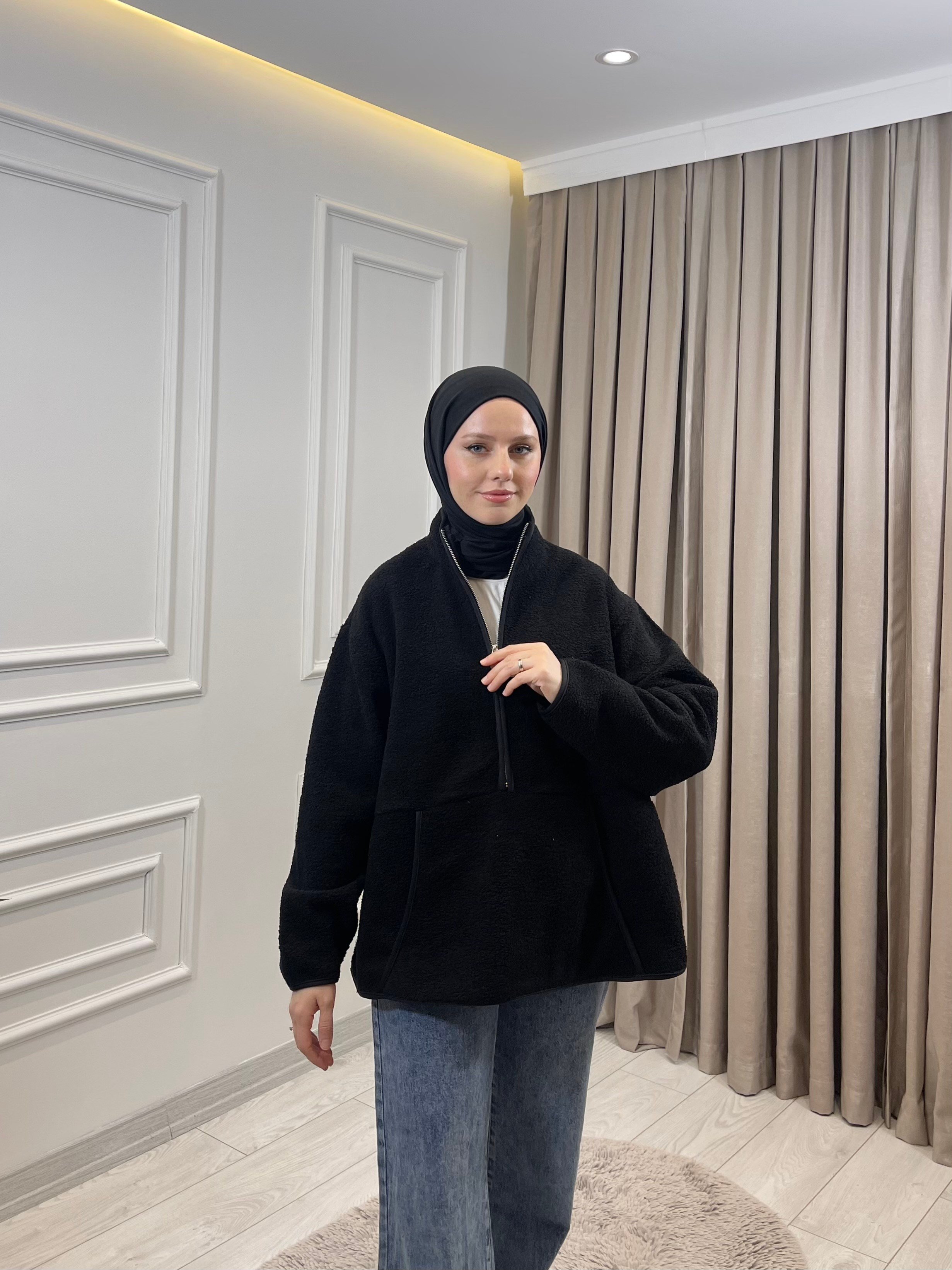 POLAR SWEAT SİYAH