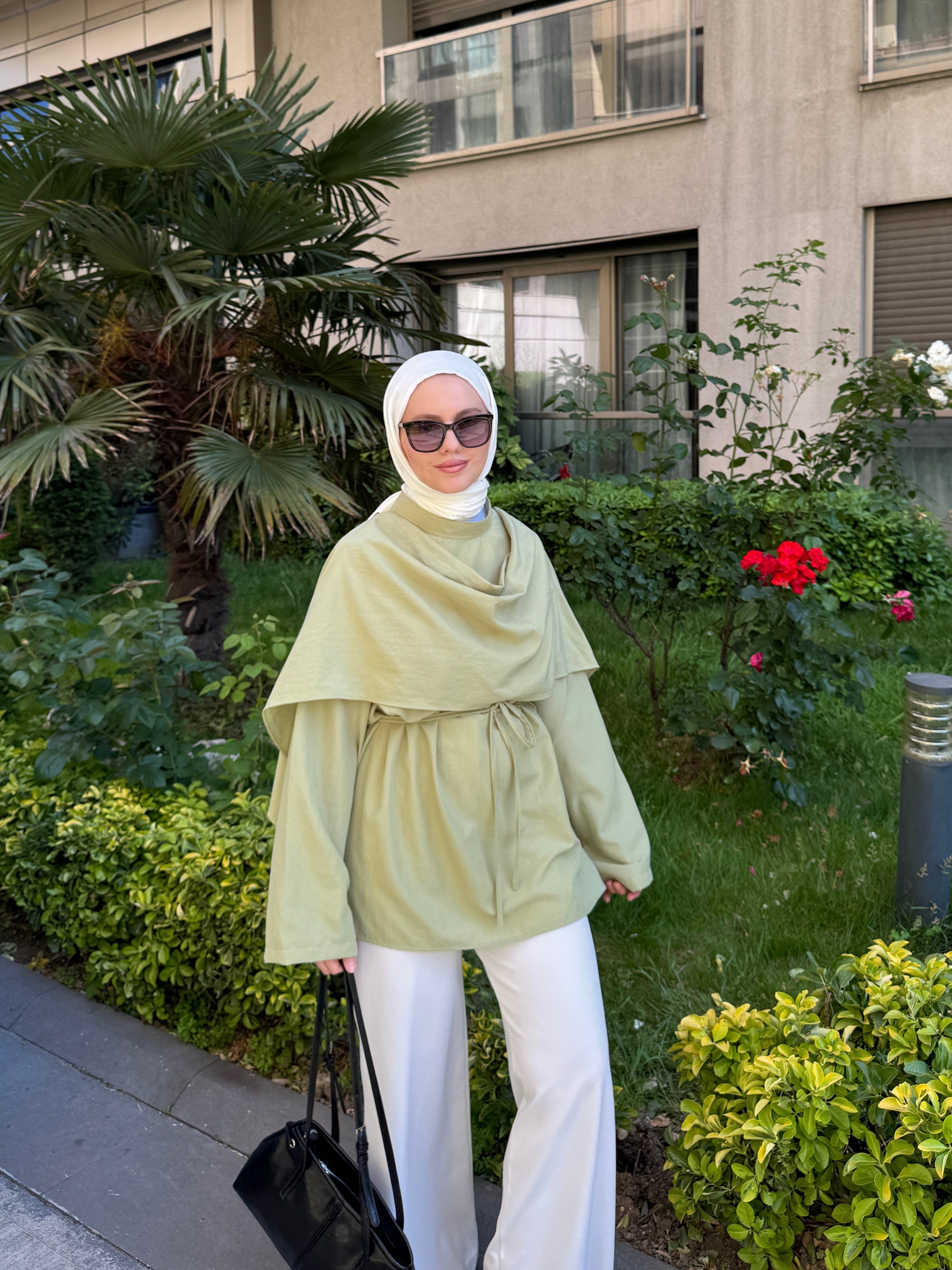 RÜYA GÖMLEK YEŞİL