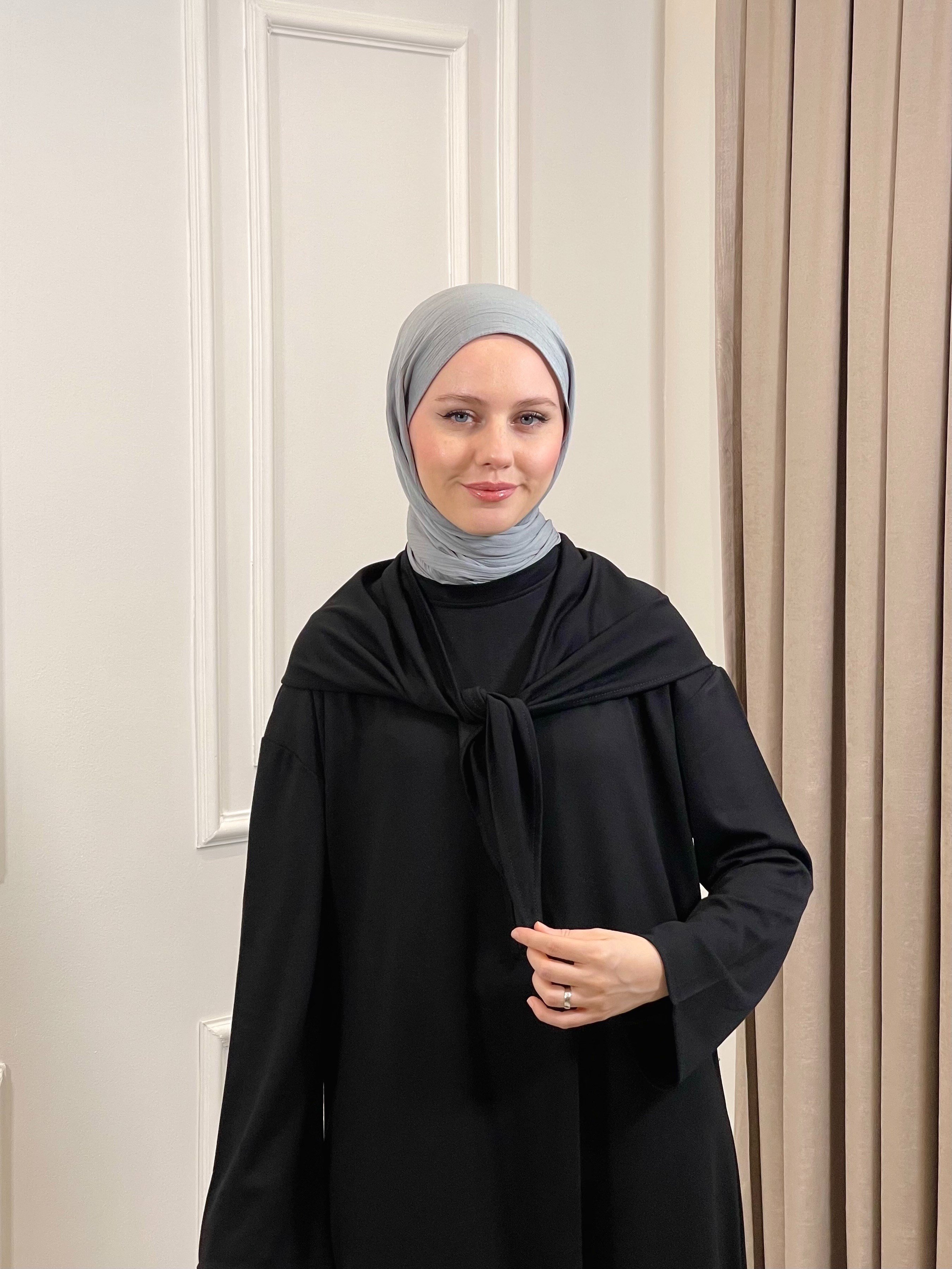 ŞAL ELBİSE SİYAH