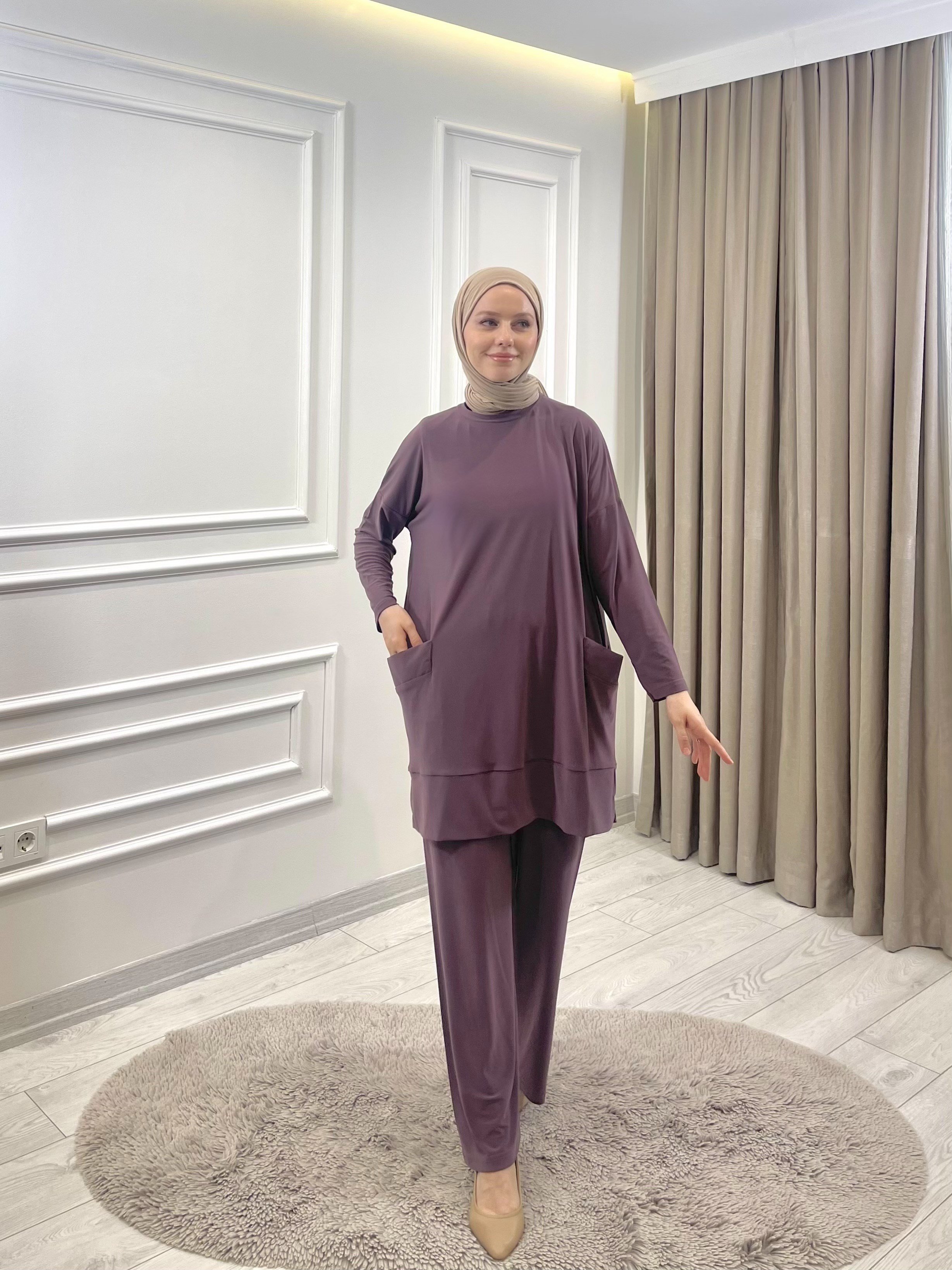 SENDY CEPLİ TAKIM LİLA