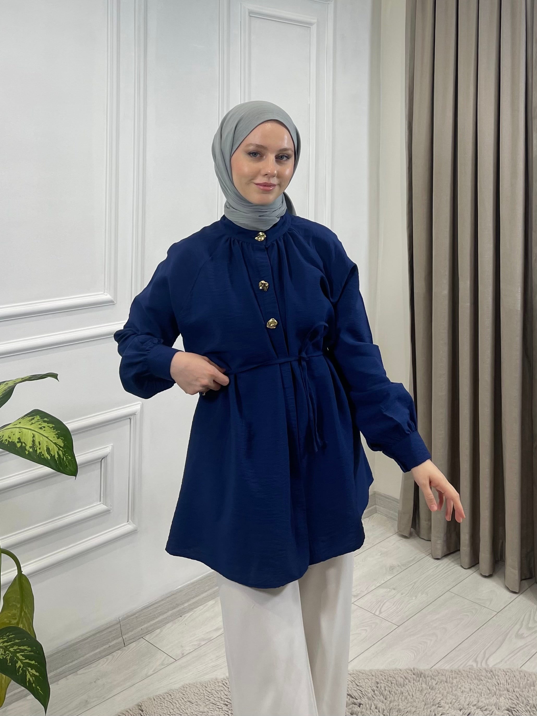 YILDIZ GÖMLEK LACİVERT