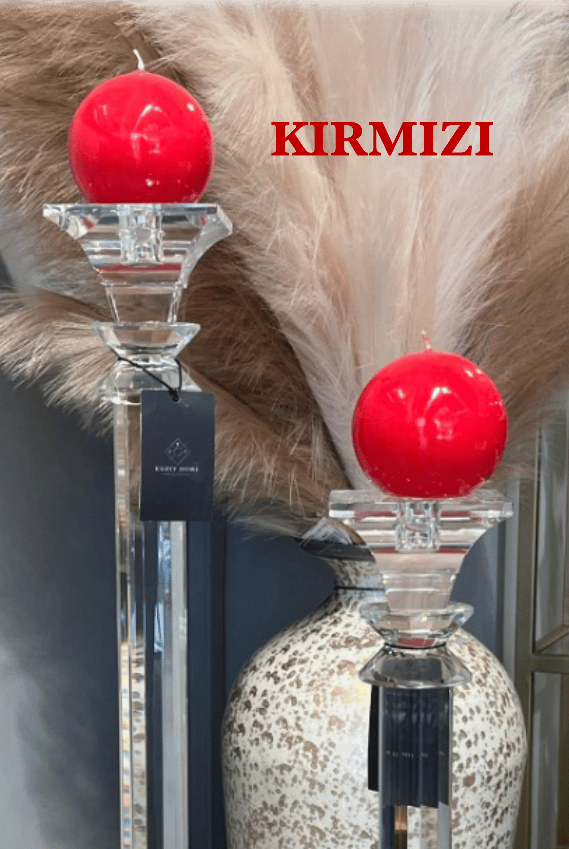 Parlak Top Model Beyaz Mum I KZY-LMN-248