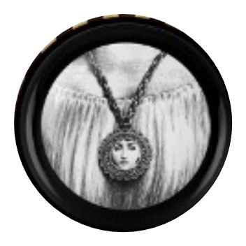 Siyah Beyaz Detay Fornasetti Yuvarlak Tablo I KZY-CDA-470