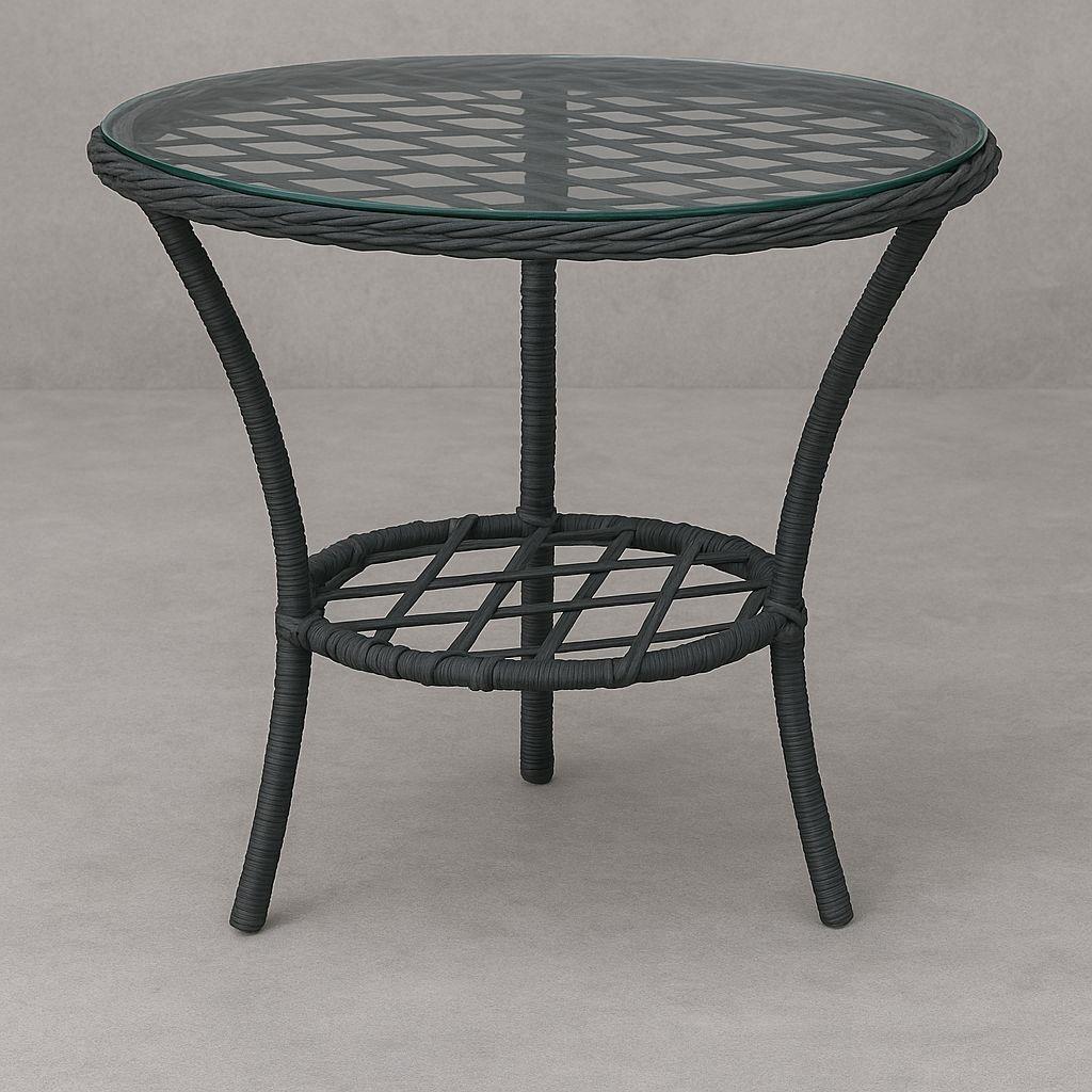 Akasya Rattan Bahçe Takımı 2+1+1 – Gri