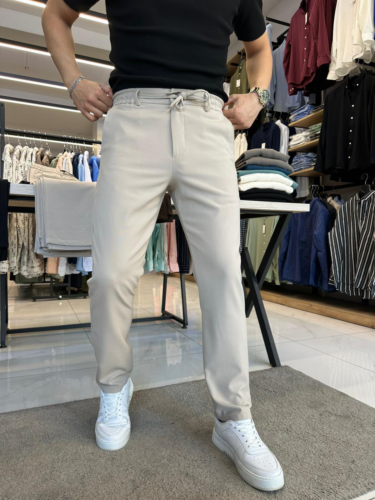 ASP Jogger Pantolon Krem