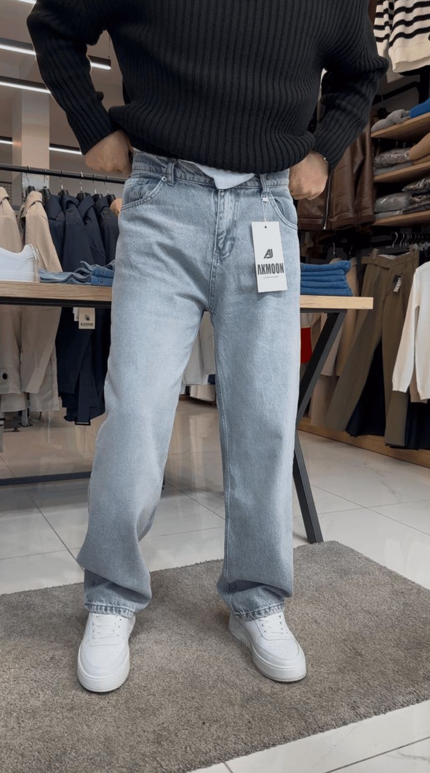 Kot Baggy Pantolon Gri