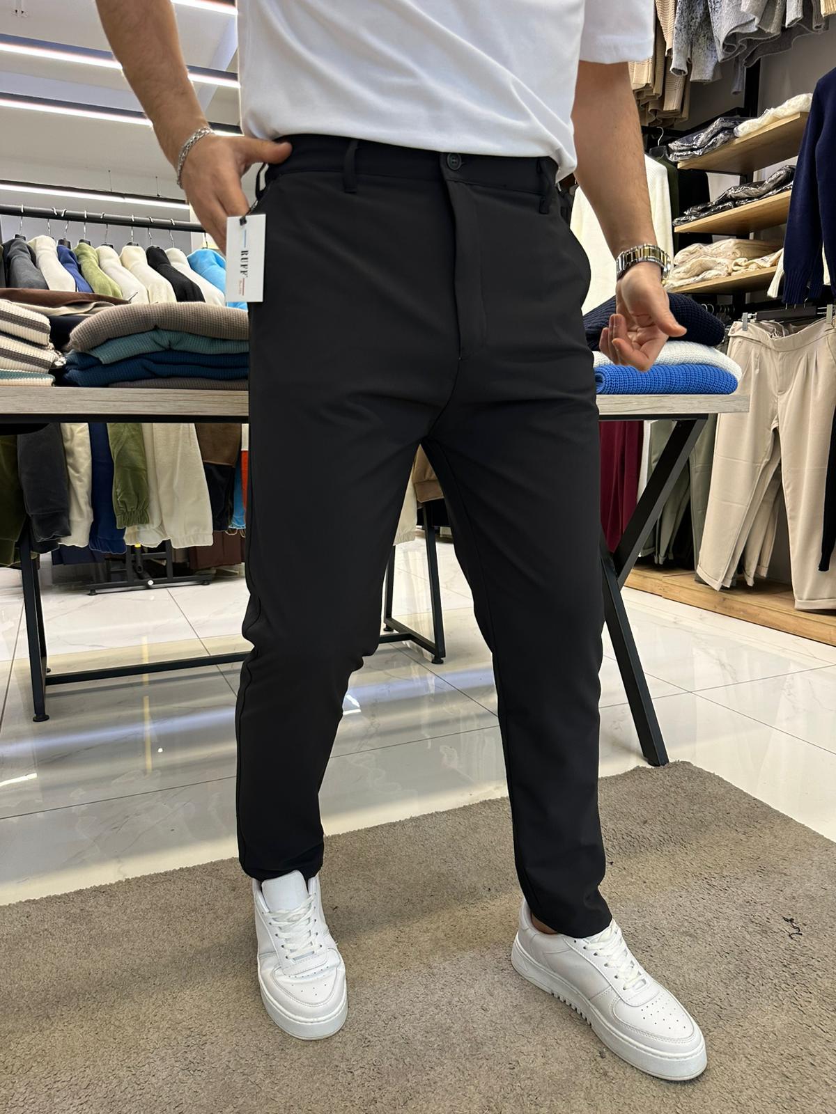 Ruff Jogger Pantolon Siyah