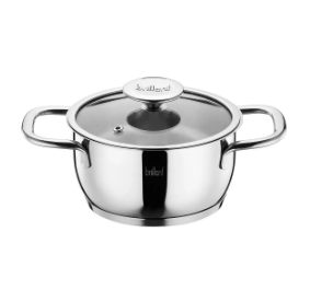 Auva 8 Parça Inox Kulp Çelik Tencere Seti Ömürlük Çelik Tencere gbt0956120523, o