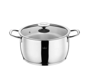 Auva 8 Parça Inox Kulp Çelik Tencere Seti Ömürlük Çelik Tencere gbt0956120523, o