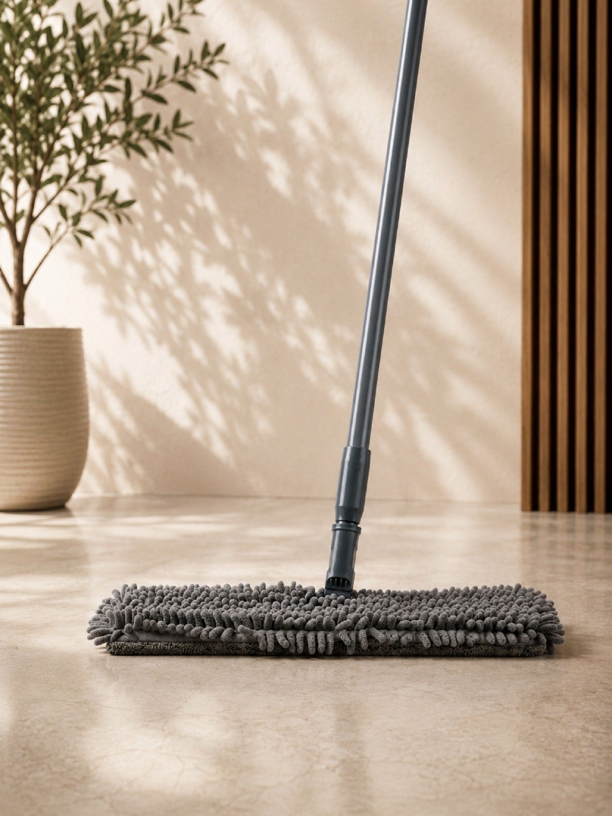 Çift Taraflı Mikrofiber Makarna Mop 360° Döner Başlıklı Temizlik Mopu  VICHY-7029  40CM 