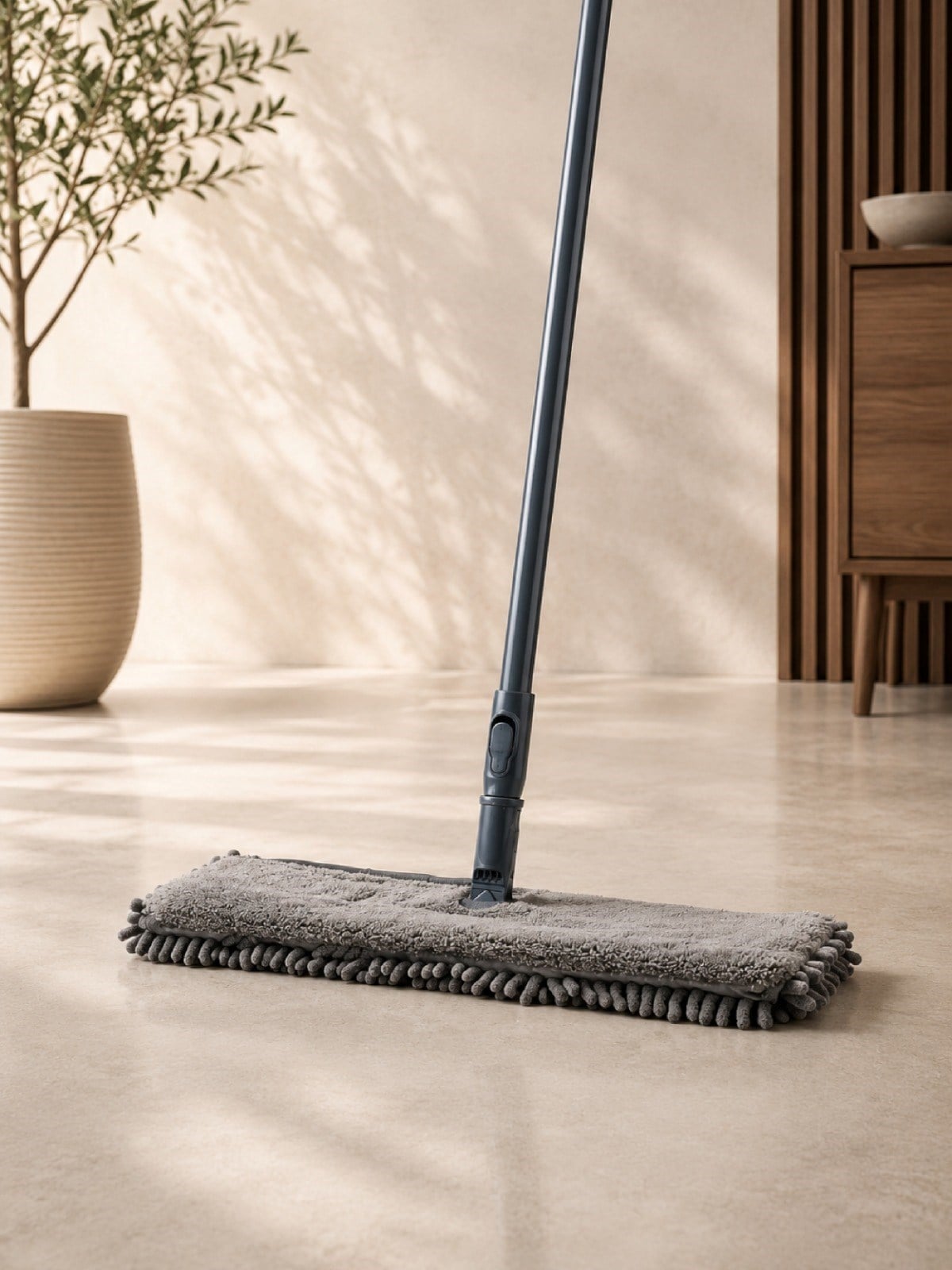 Çift Taraflı Mikrofiber Makarna Mop 360° Döner Başlıklı Temizlik Mopu  VICHY-7029  40CM 