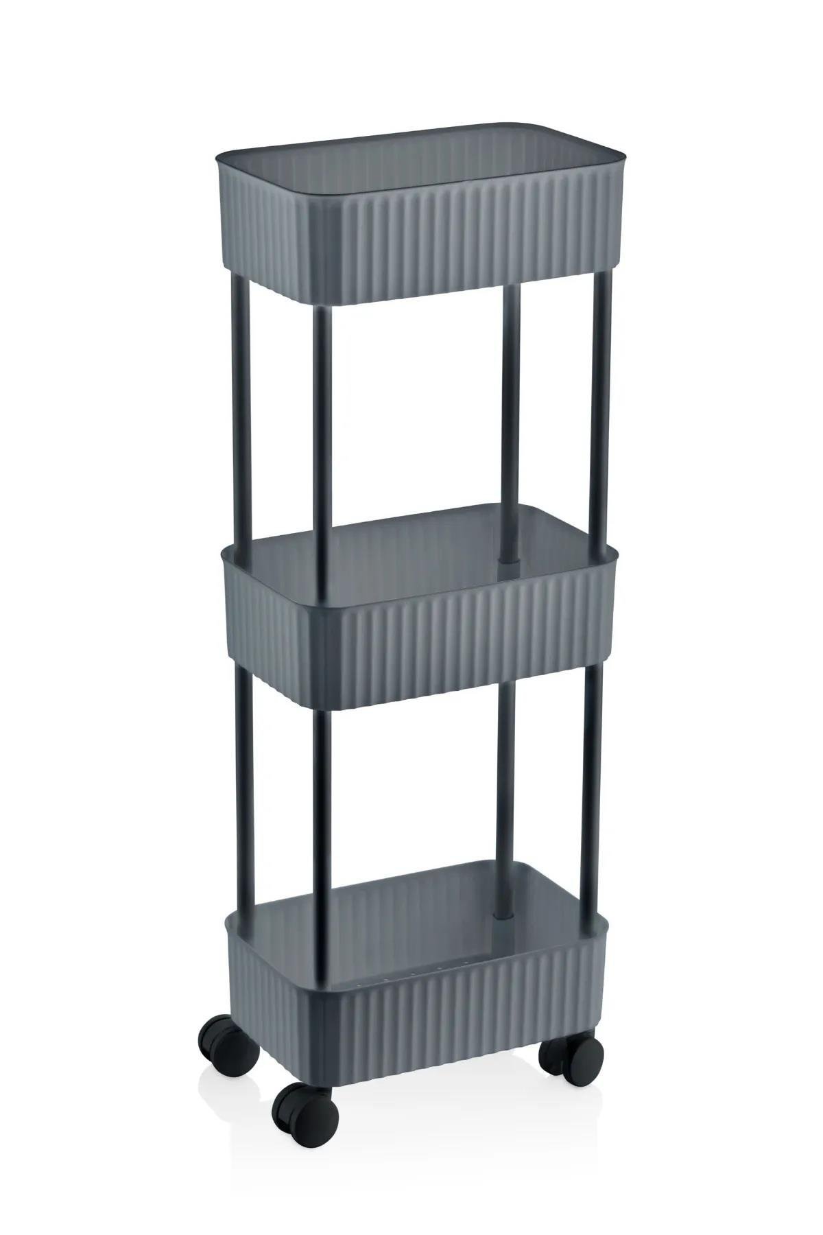 DECOREV ORGANİZER DC-6462 3 KATLI ANTRASİT x18