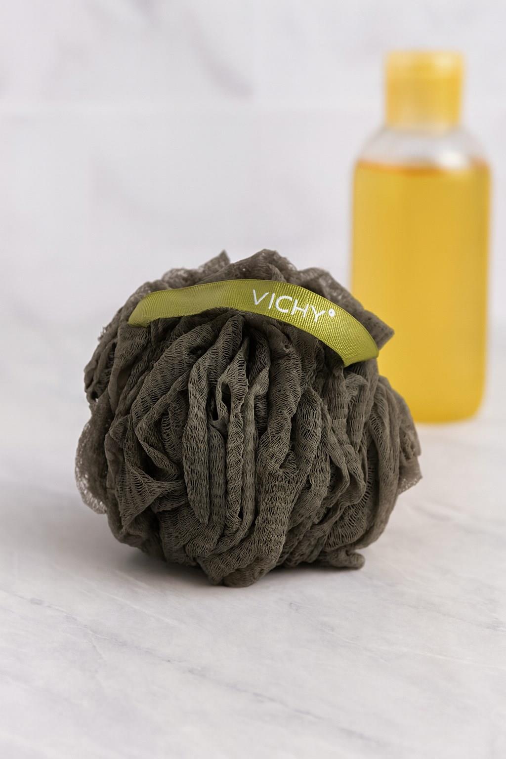 Vichy Banyo Lifi Yumuşak Top Lif Naturel Ponpon Banyo Lifi VCH-6582