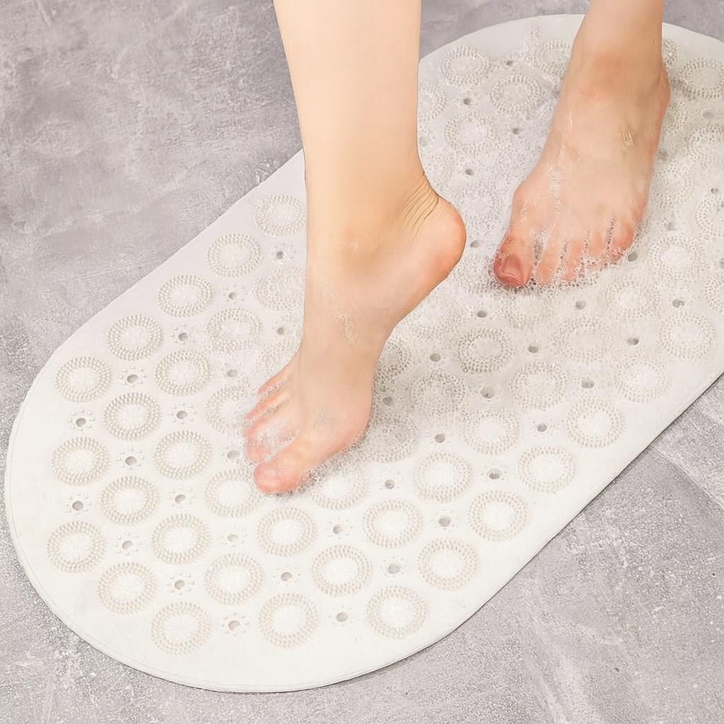 VICHY BANYO VE DUŞ MATI VCH-6733 AYAK MASAJLI KAYDIRMAZ BEYAZ x12