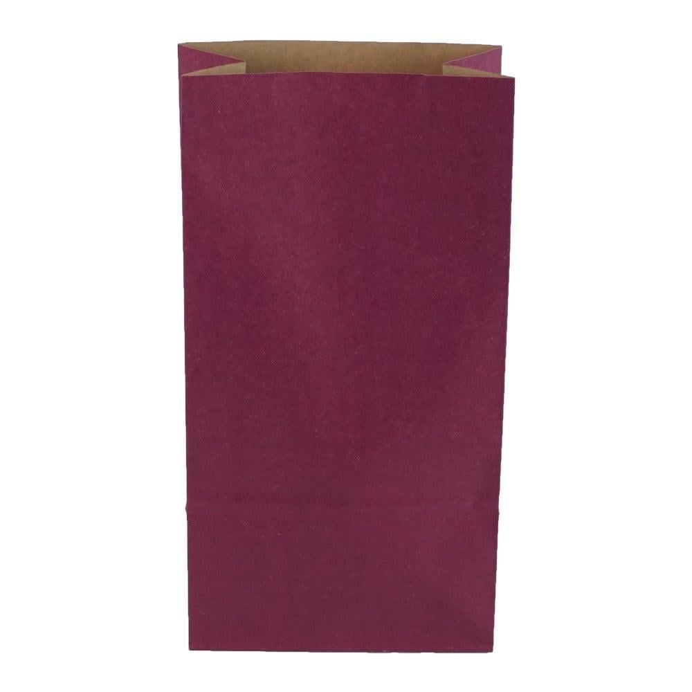 Kese Kağıdı Kraft Kare Dipli Mor 15x29x8 cm