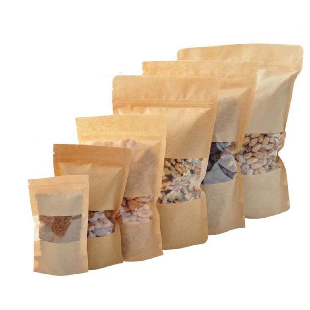 Kilitli Doypack Kraft Pencereli Numune Seti