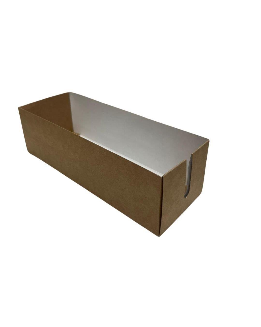 Kutu Çubuk Waffle Kraft 20x7x6 cm 500 Adet