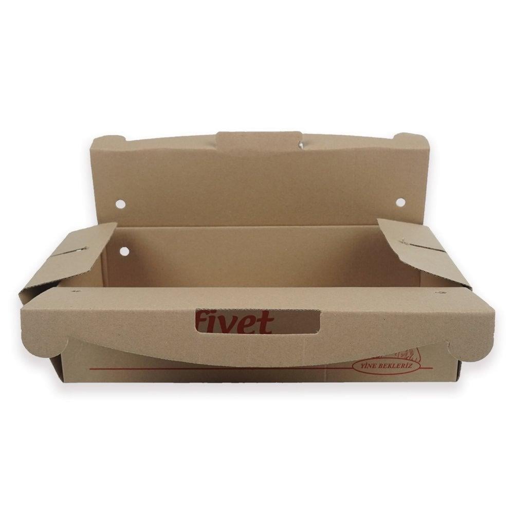 Kutu Lahmacun Saplı Tst Büyük 19x40x10 Cm 100 Adetli