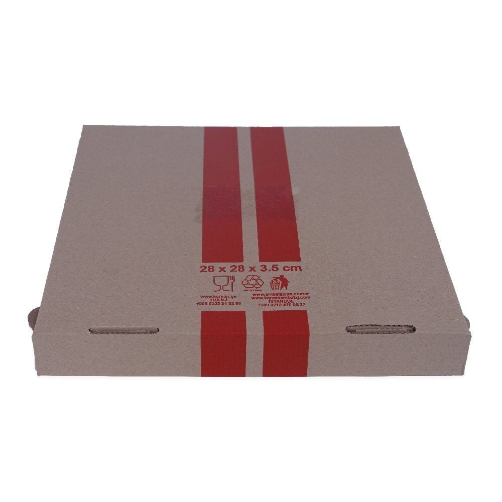 Kutu Pizza Tst Standart 26x26x3,5 Cm