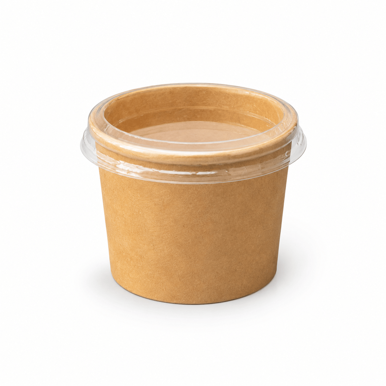 Sos Kabı 1 Oz  Kraft Ayrı Kapaklı