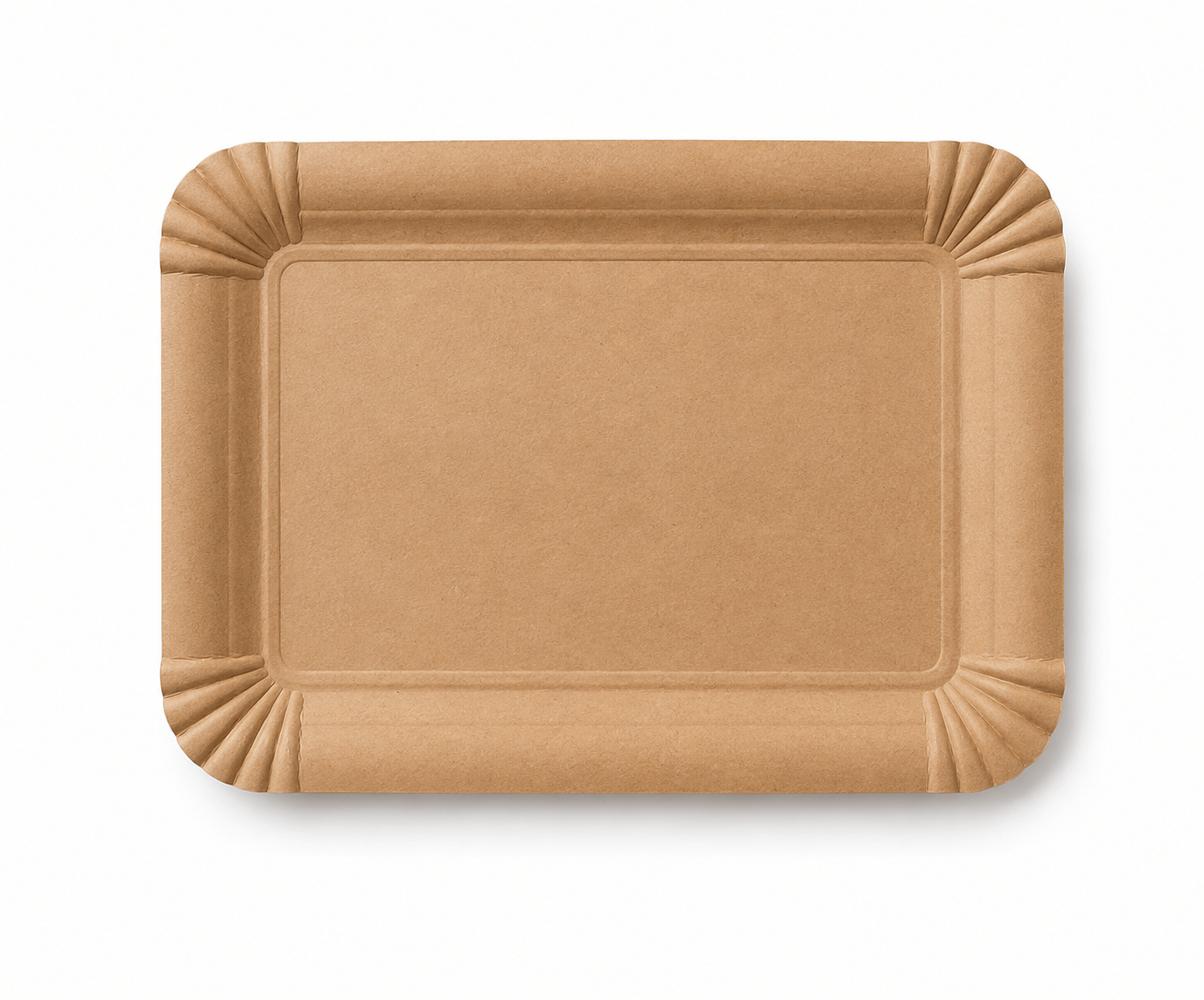 Tabak Karton Dikdörtgen Kraft 105x165 mm